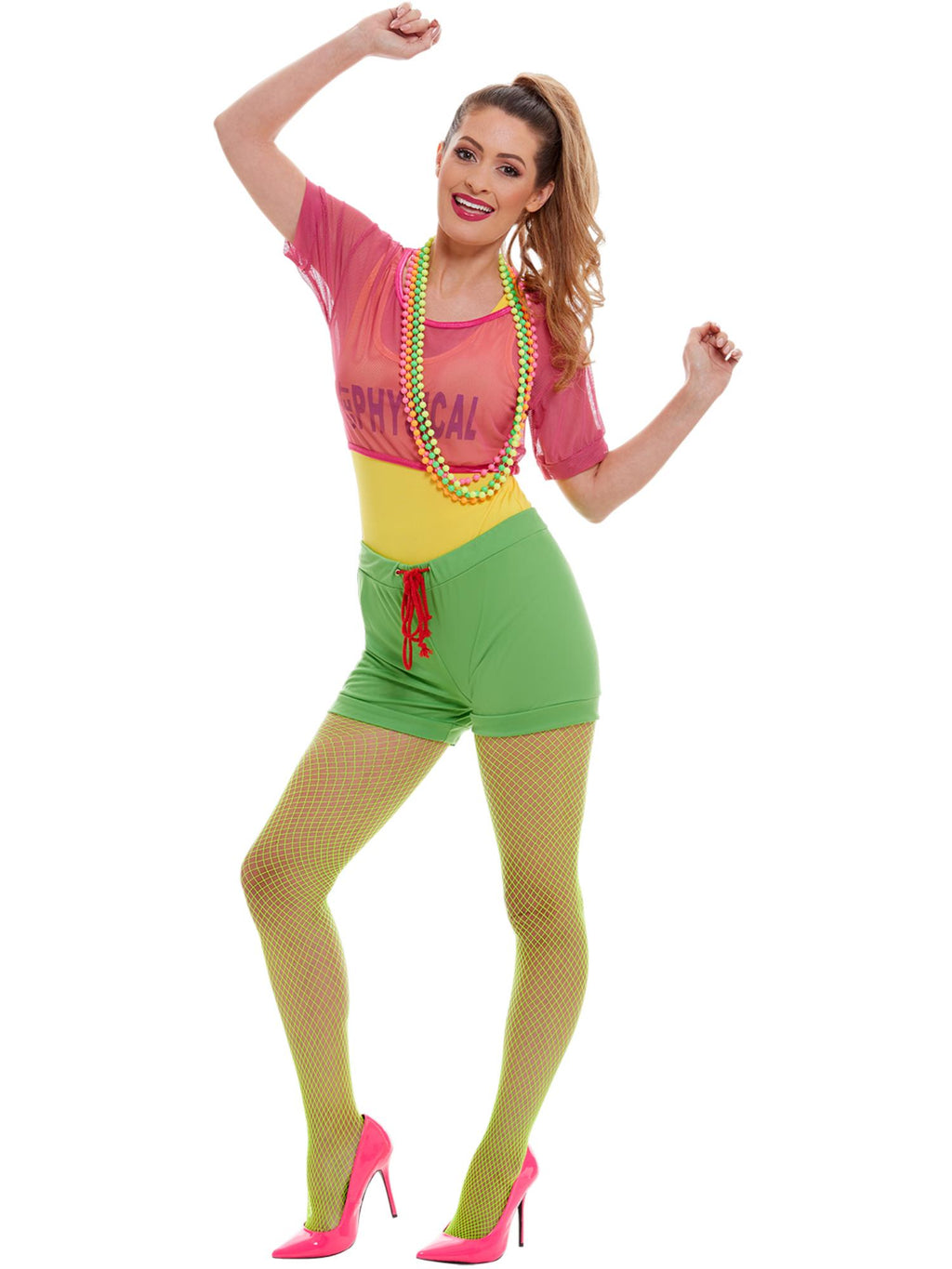 Smiffys Let's Get Physical Girl Costume - 39465
