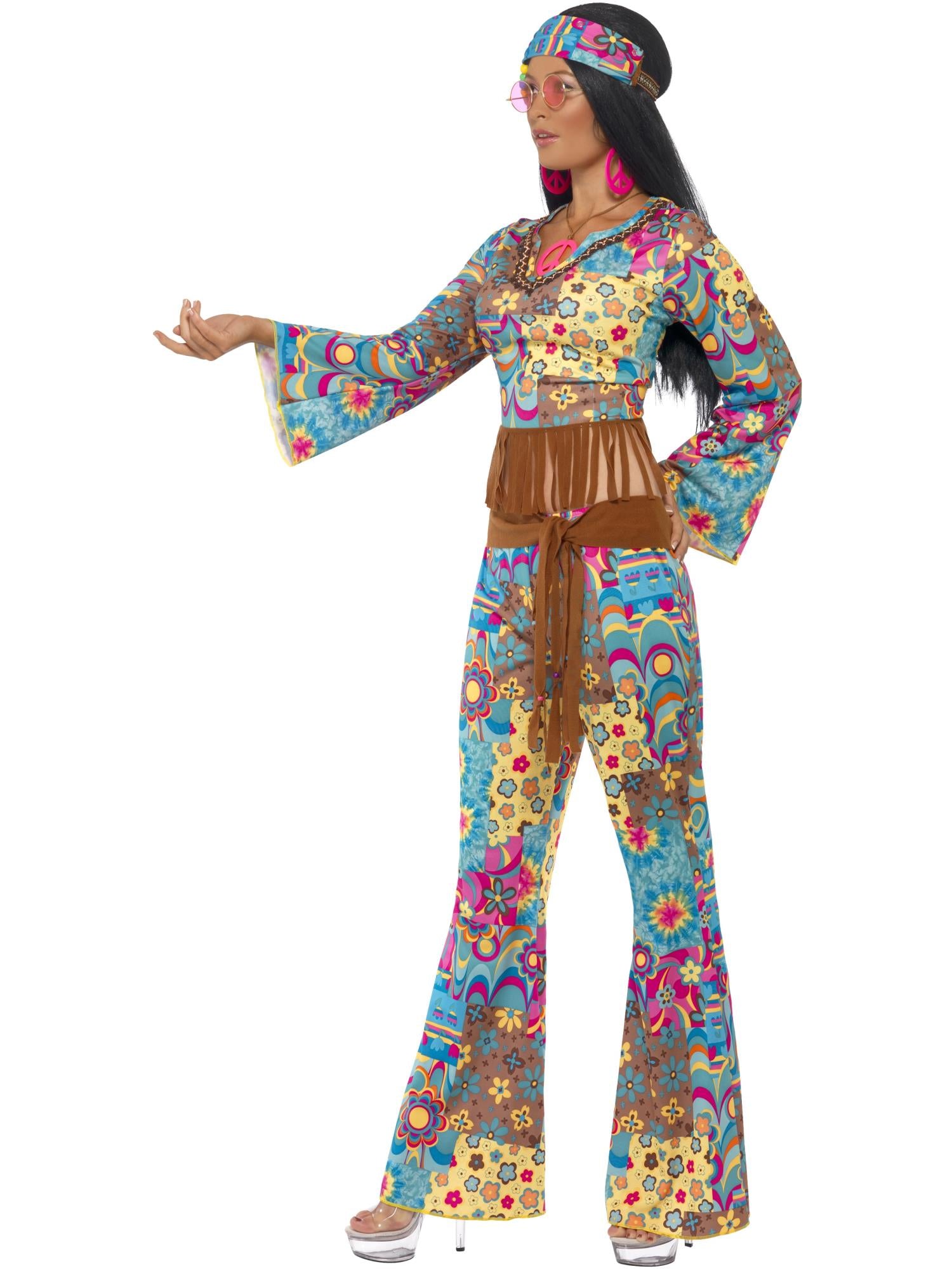 Hippy Flower Power Catsuit