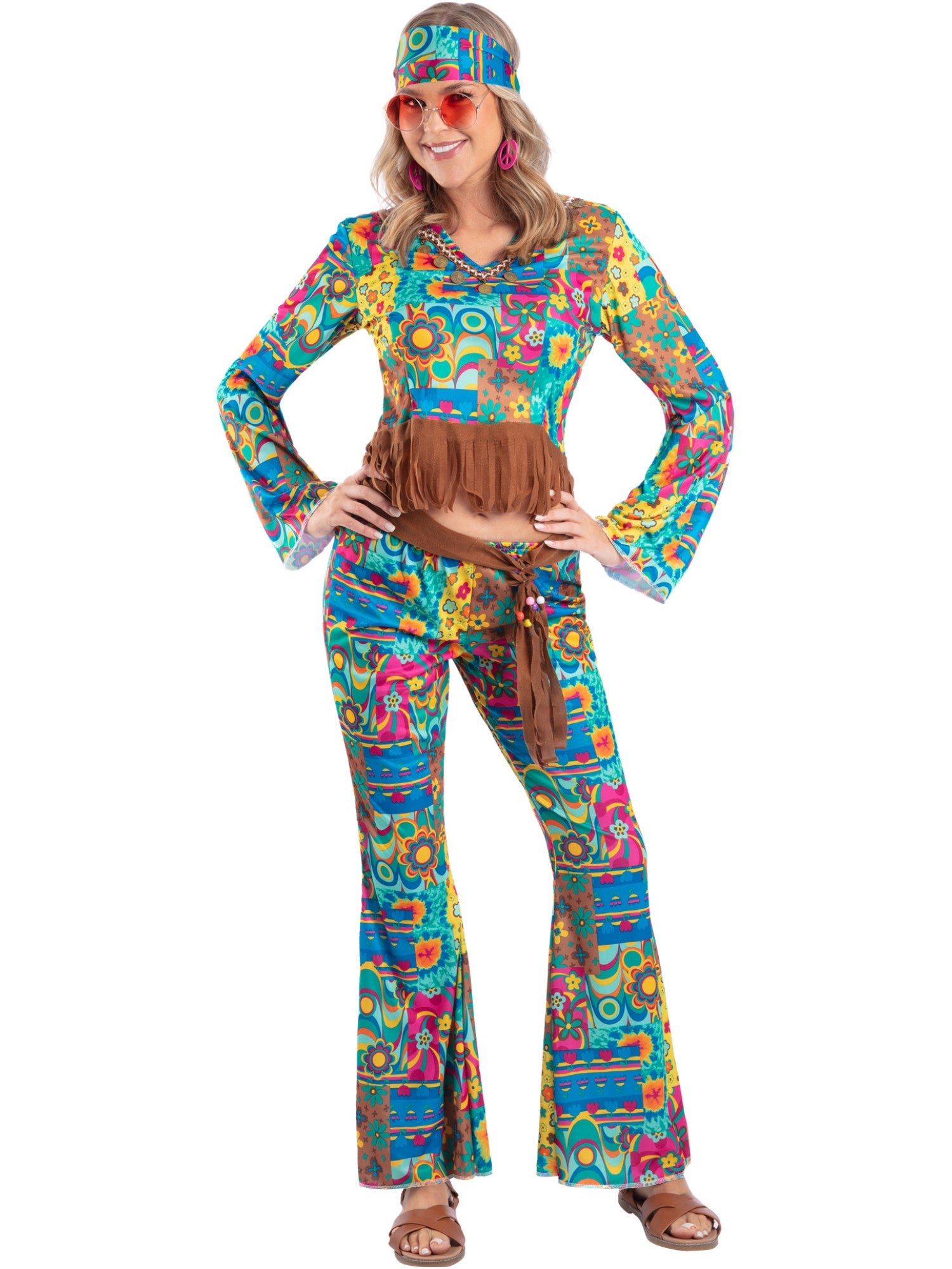 Hippy Flower Power Catsuit
