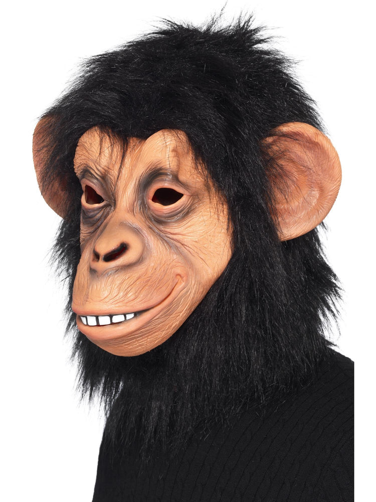 Smiffys Chimp Mask, Full Overhead - 39507