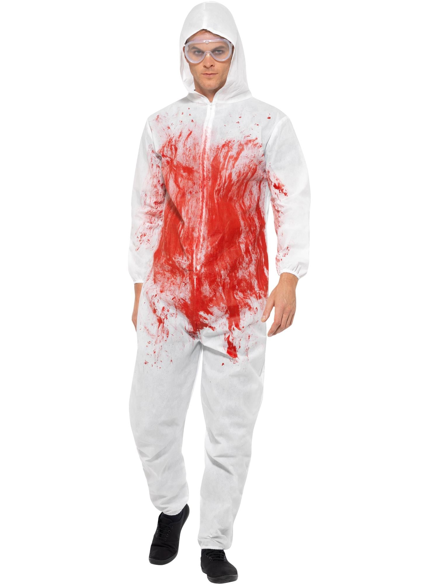 Smiffys Bloody Forensic Overall Adult Men's Costume - 40326
