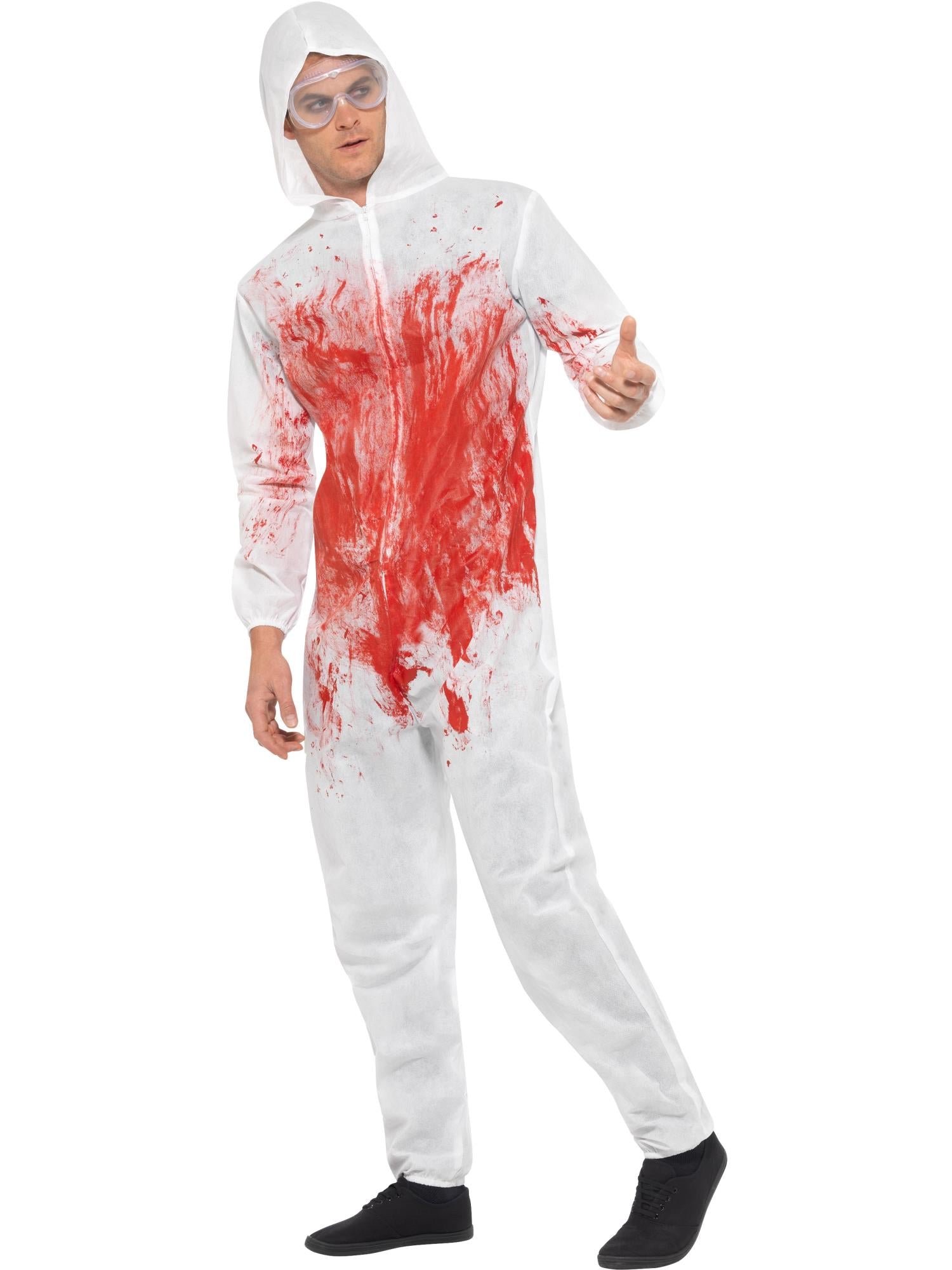 Smiffys Bloody Forensic Overall Adult Men's Costume - 40326
