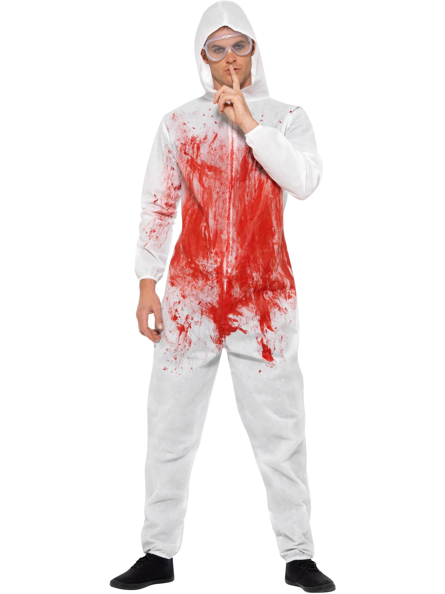 Smiffys Bloody Forensic Overall Adult Men's Costume - 40326