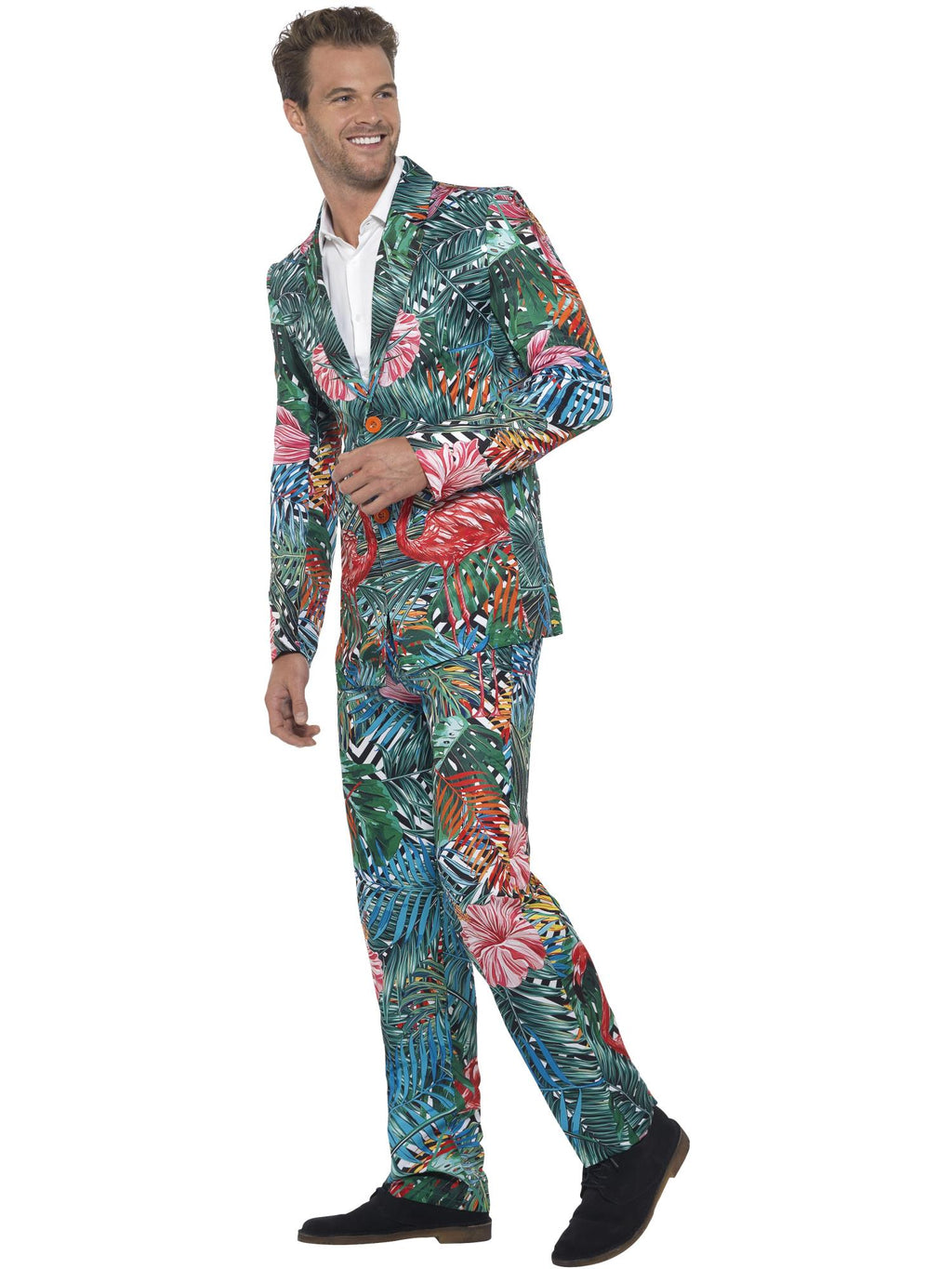 Smiffys Hawaiian Tropical Flamingo Suit - 40342