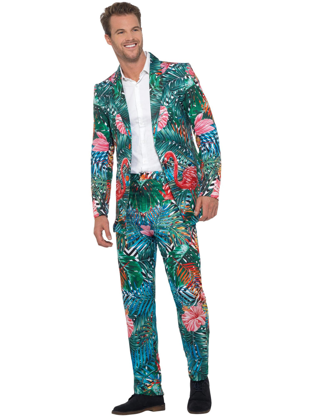 Smiffys Hawaiian Tropical Flamingo Suit - 40342