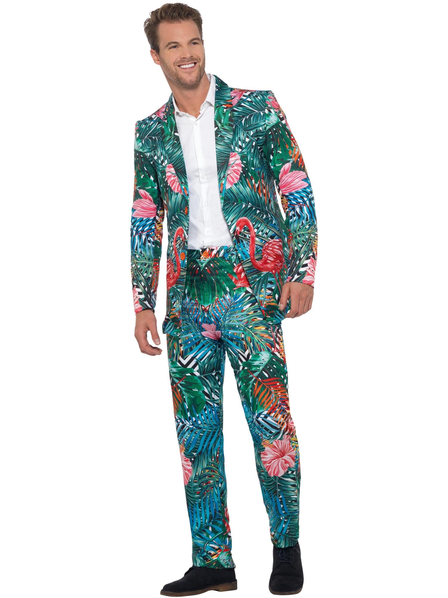 Smiffys Hawaiian Tropical Flamingo Suit - 40342