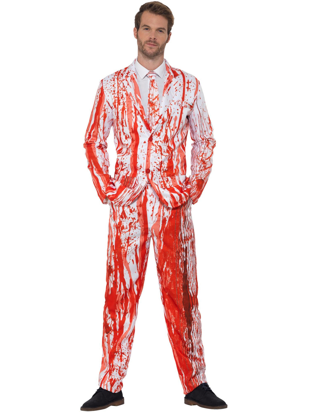 Smiffys Blood Drip Adult Men's Costume Suit - 40384