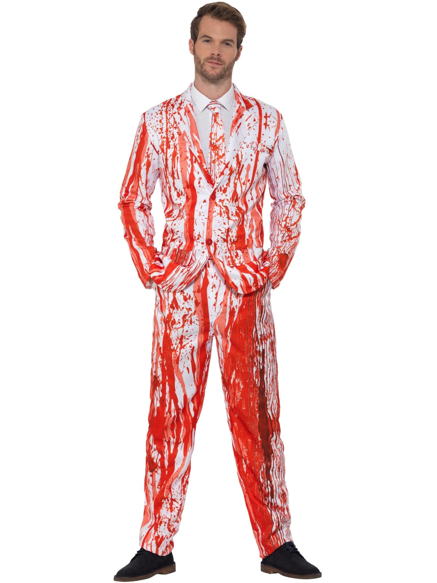 Smiffys Blood Drip Adult Men's Costume Suit - 40384