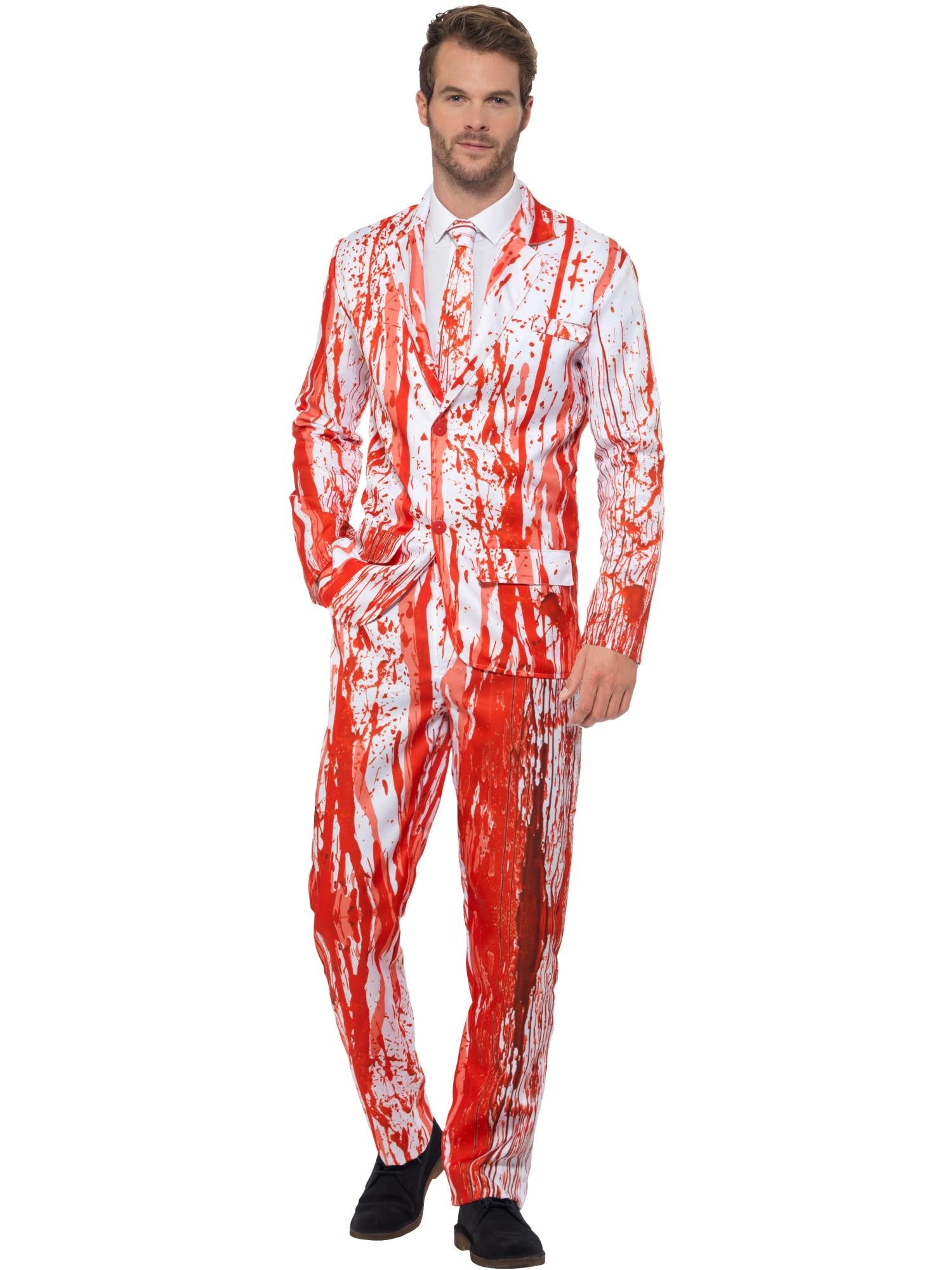 Smiffys Blood Drip Adult Men's Costume Suit - 40384