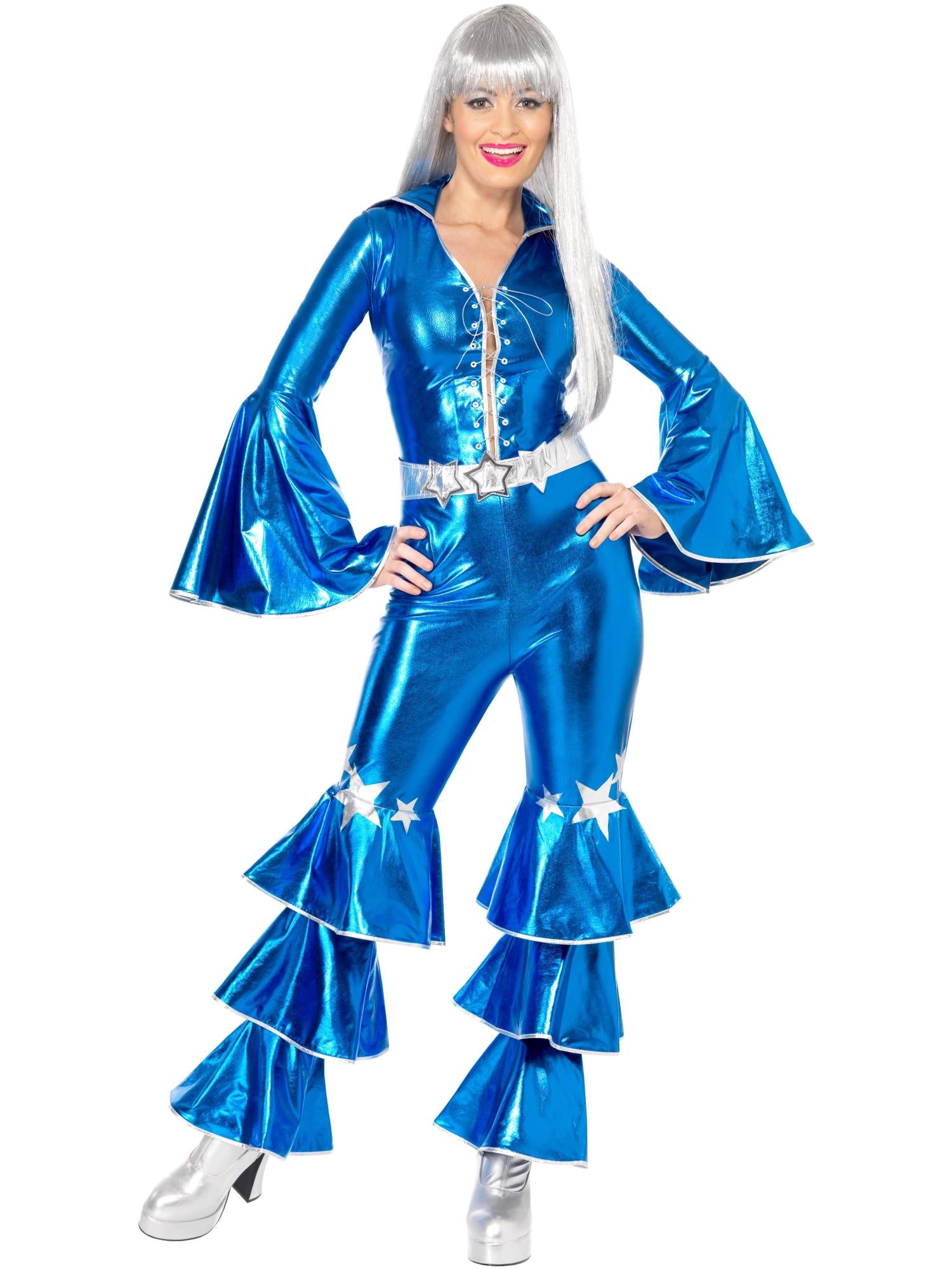 70's Dancing Dream Costume - Blue