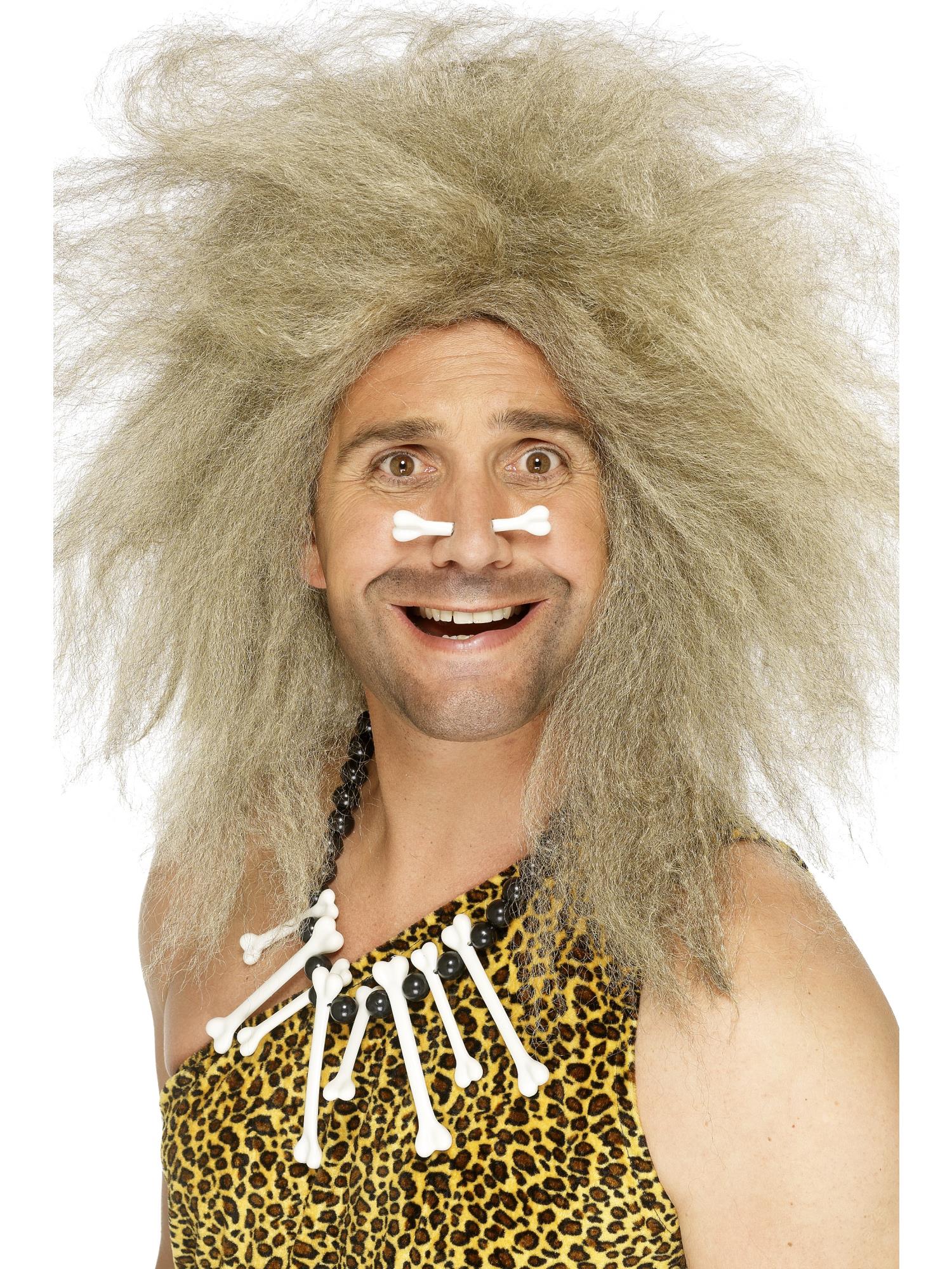 Crazy Caveman Wig, Blonde
