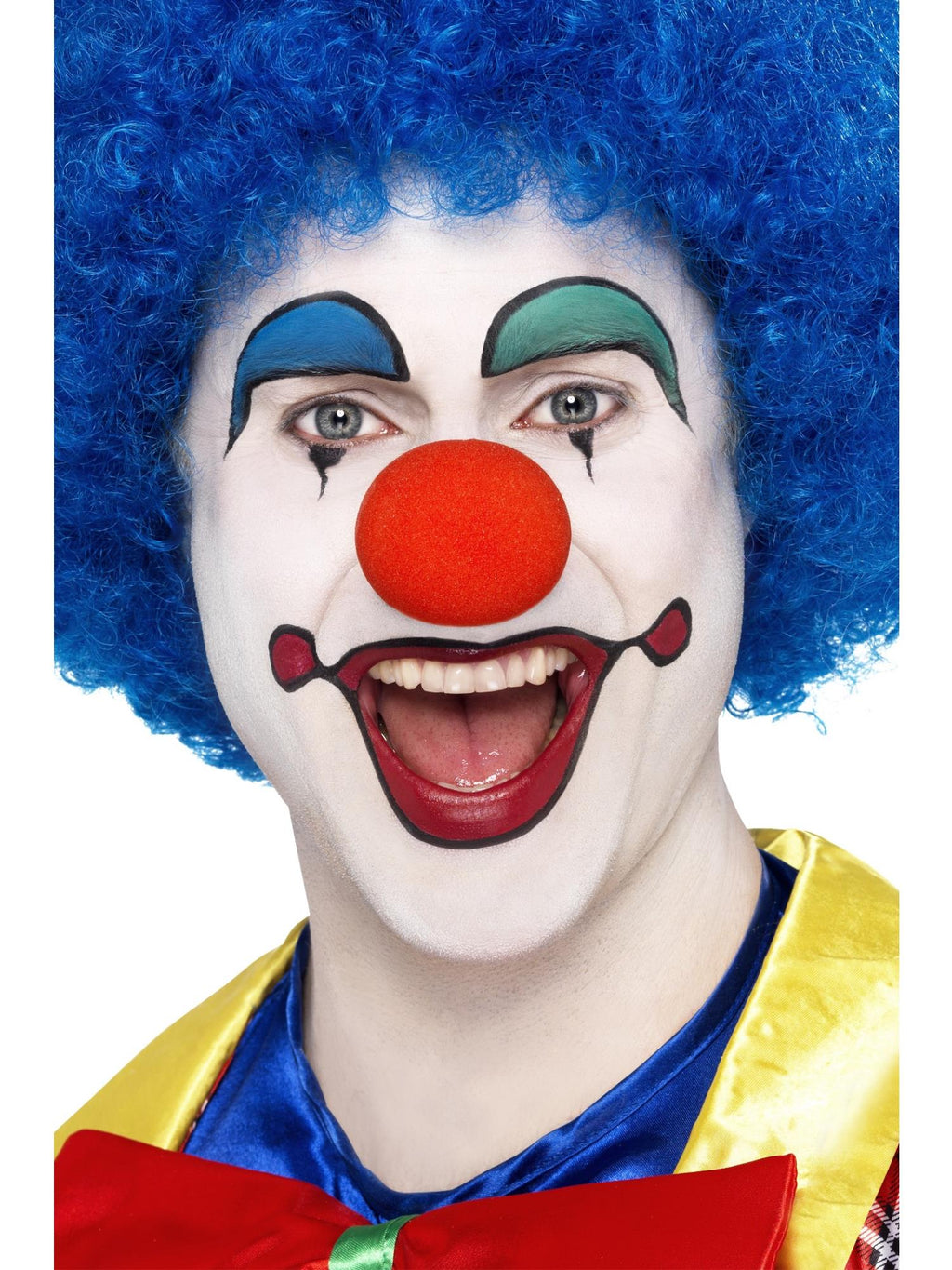 Crazy Clown Wig, Blue
