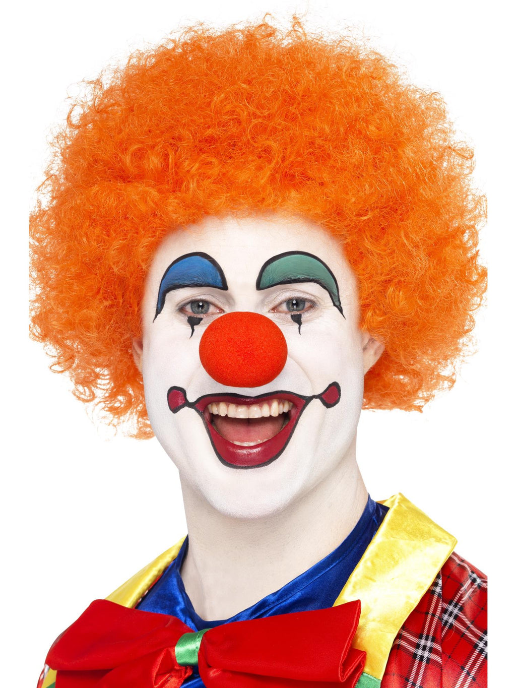 Crazy Clown Wig, Orange