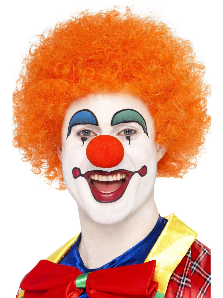 Crazy Clown Wig, Orange