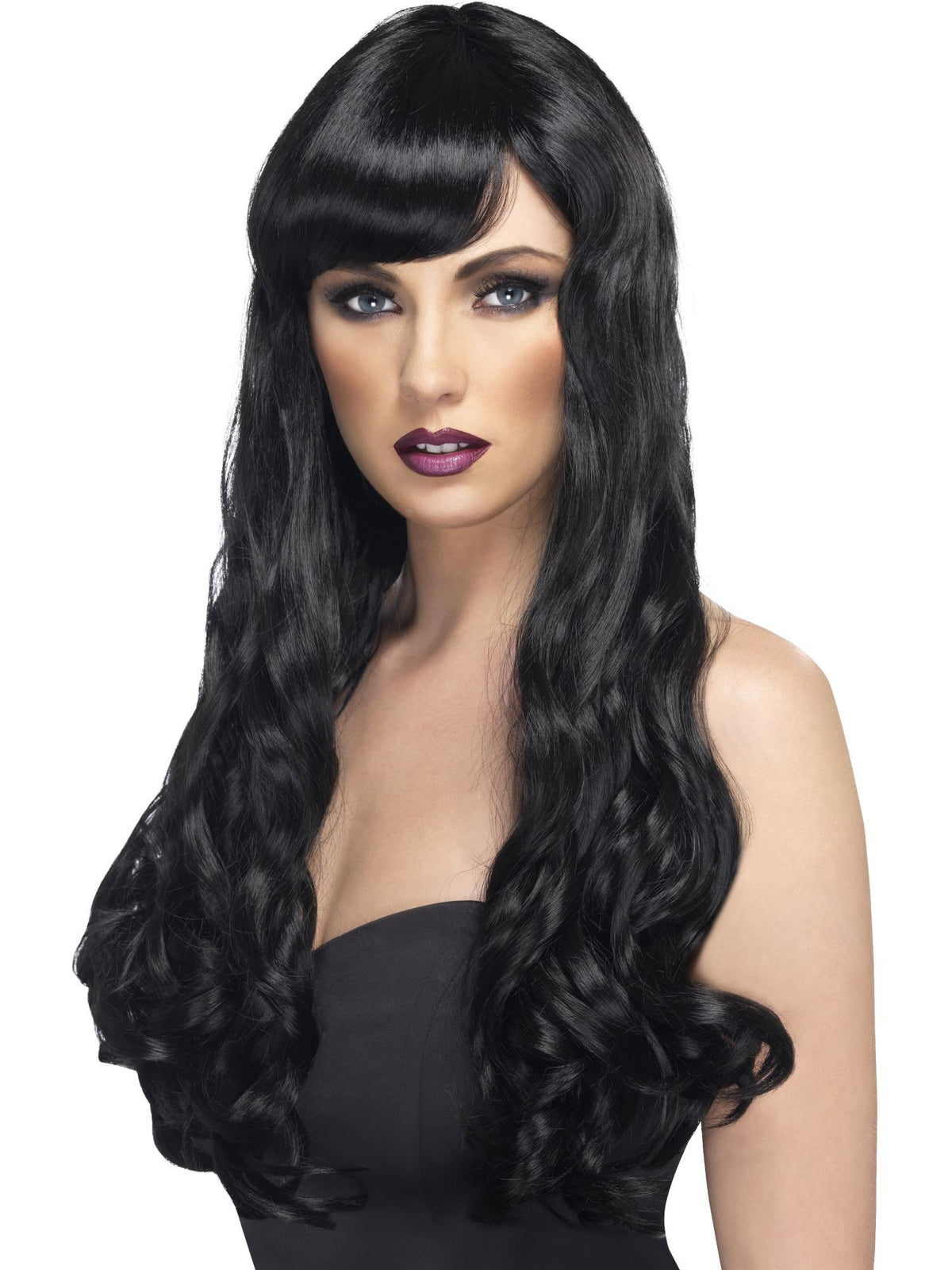 Desire Long Curly Wig with Fringe