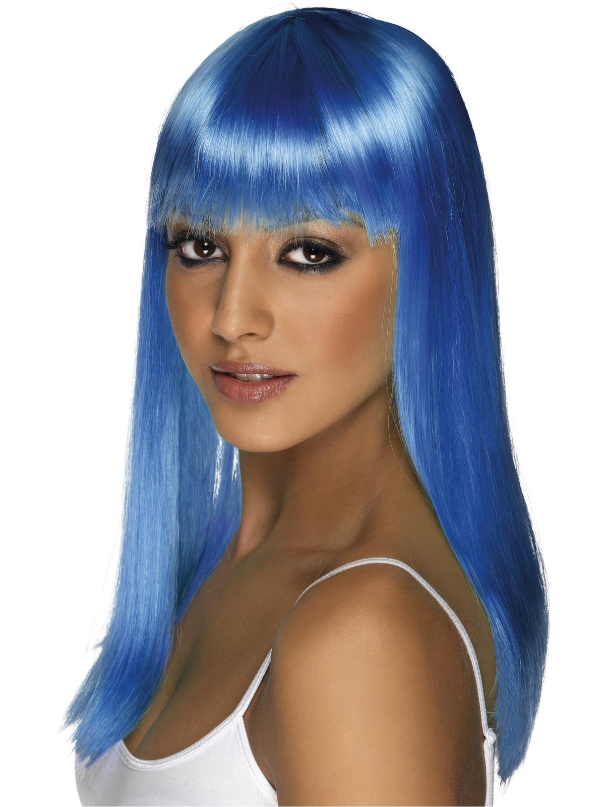 Glamourama Long and Straight Wig with Fringe