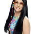 Hippy Party Wig with Beads