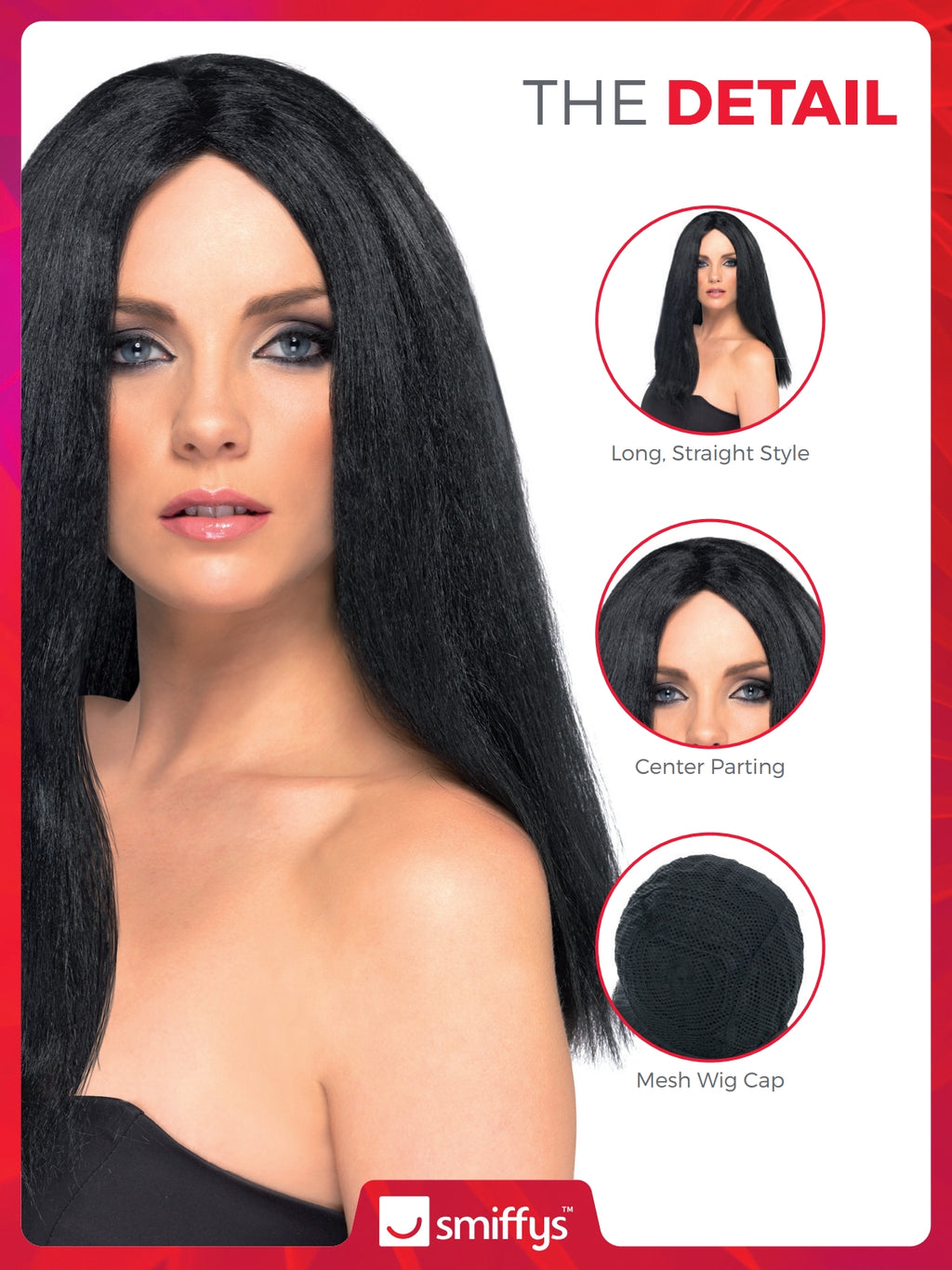 Star Style Wig, Black