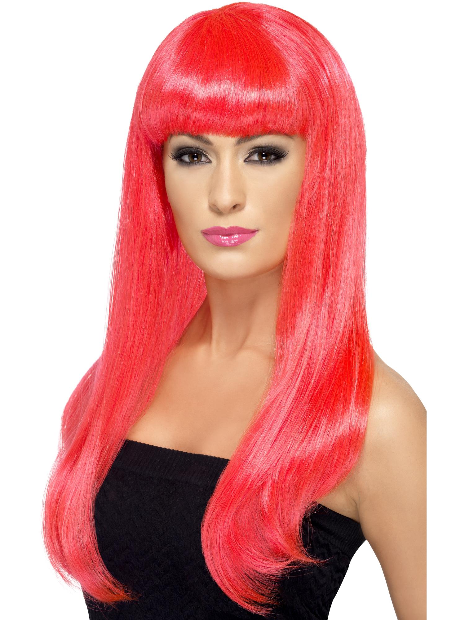 Babelicious Long Straight Wig with Fringe