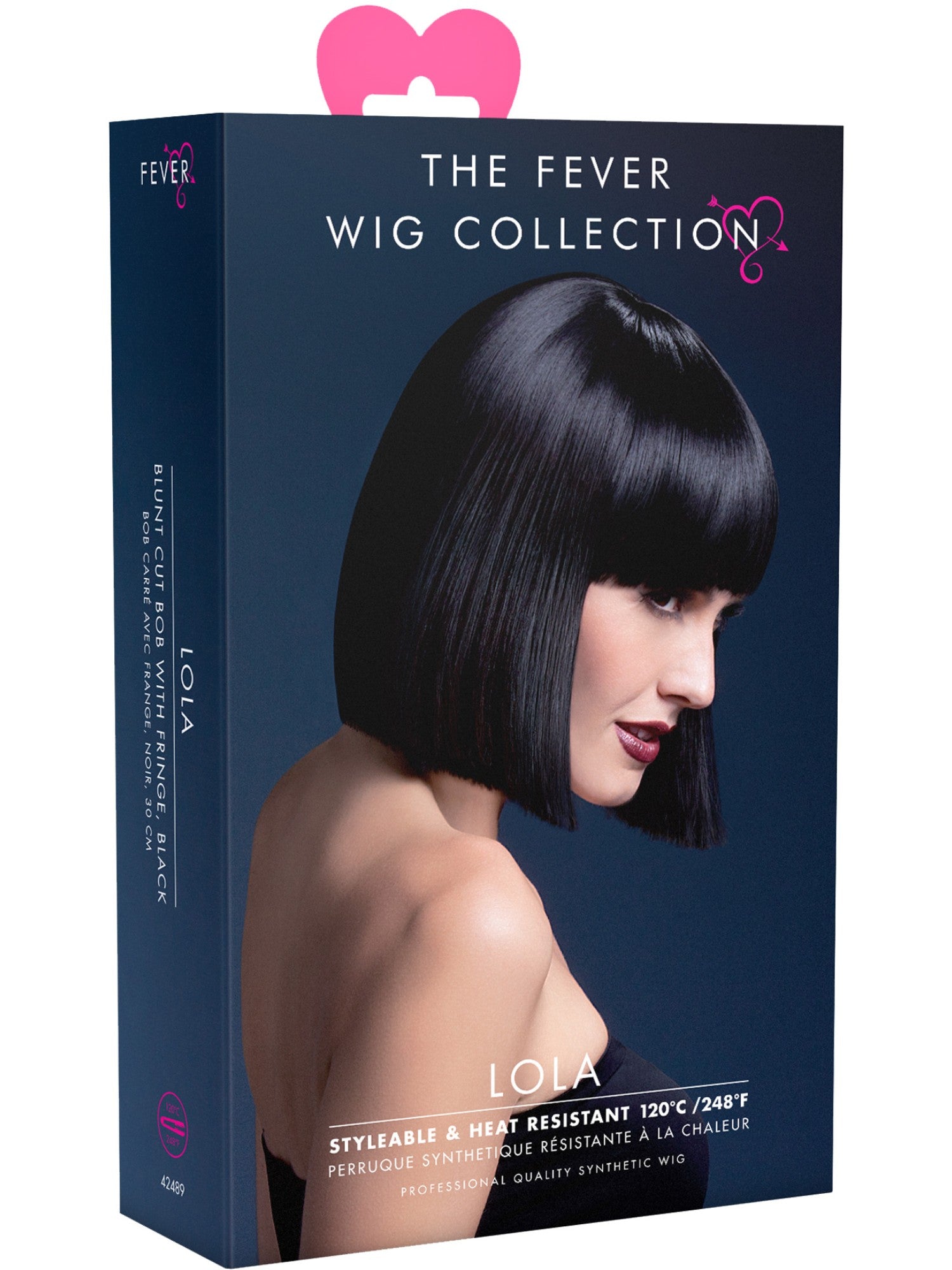 Fever Lola Wig, Black