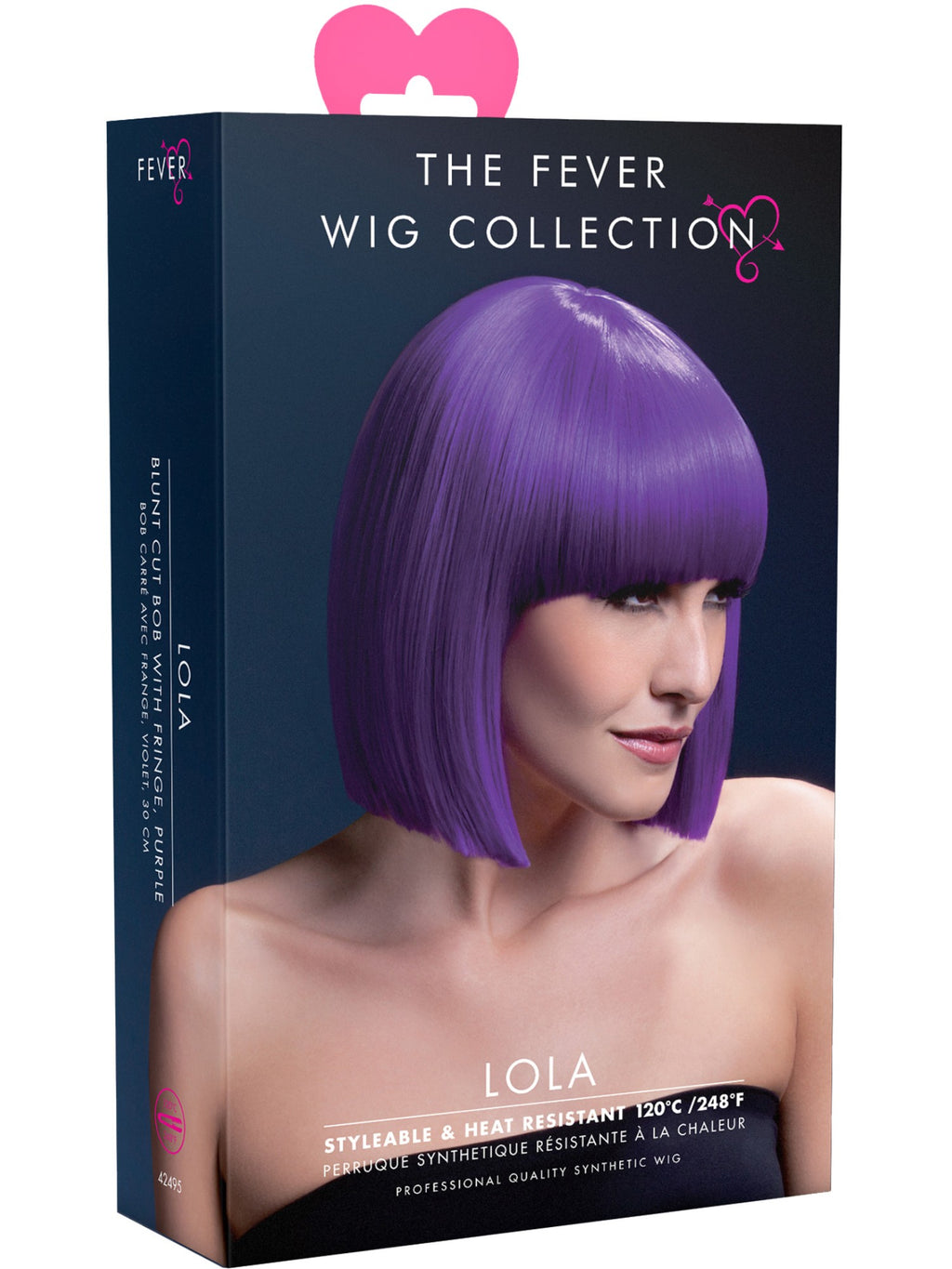 Fever Lola Wig 12in Purple