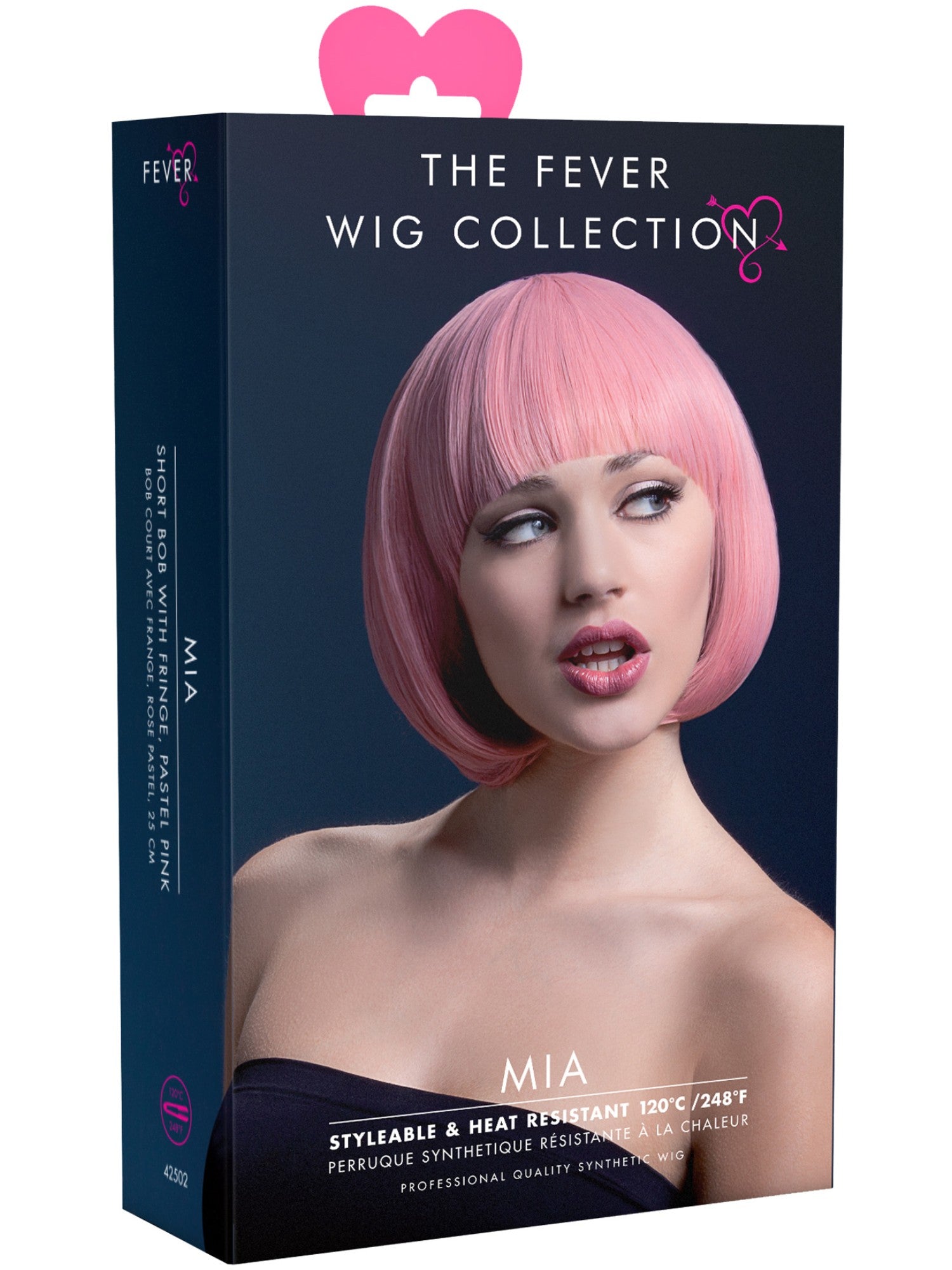 Fever Mia Wig, Pastel Pink
