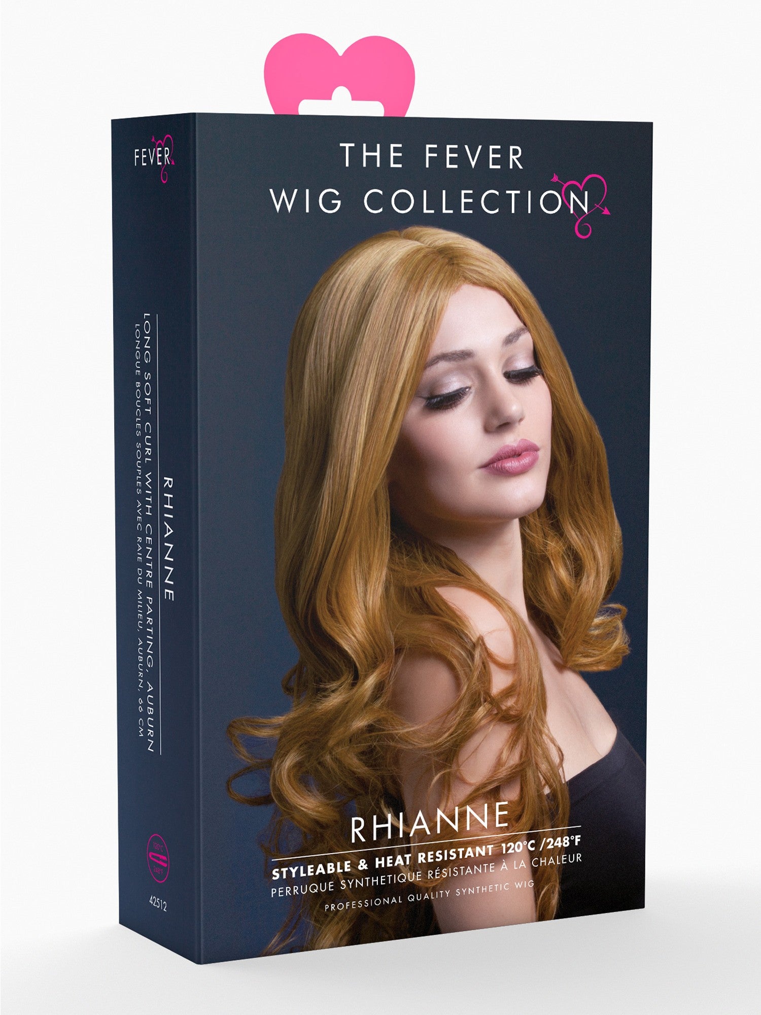 Smiffys Fever Rhianne Wig, Auburn - 42512