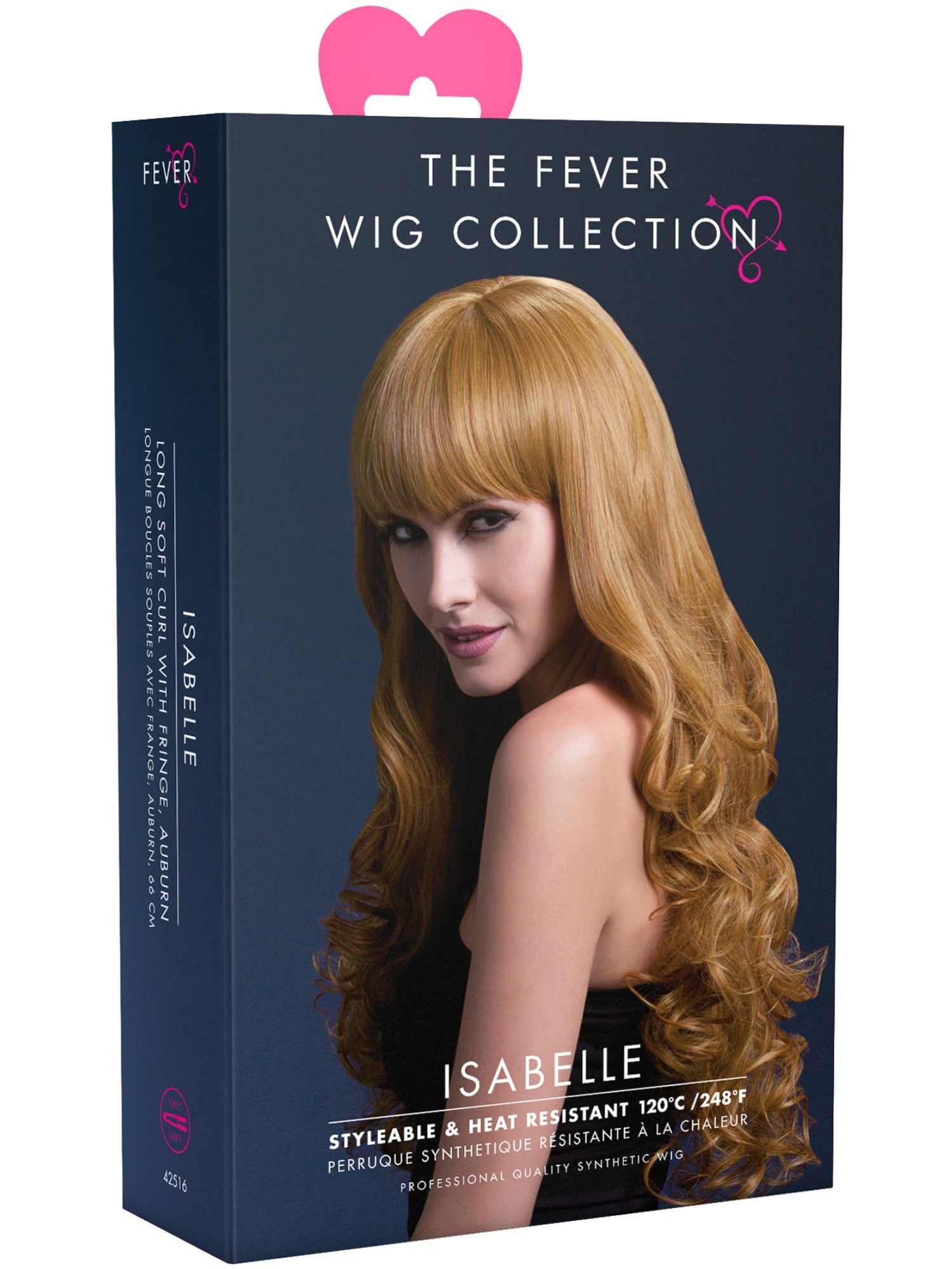 Smiffys Fever Isabelle Wig, Auburn - 42516