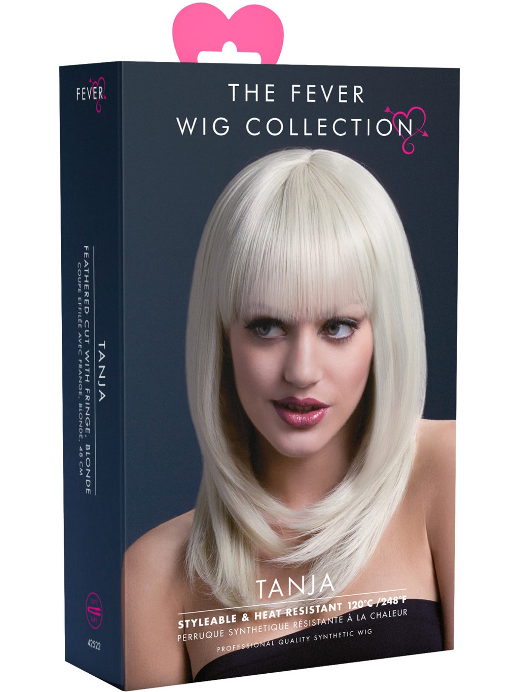 Smiffys Fever Tanja Wig, Blonde - 42522