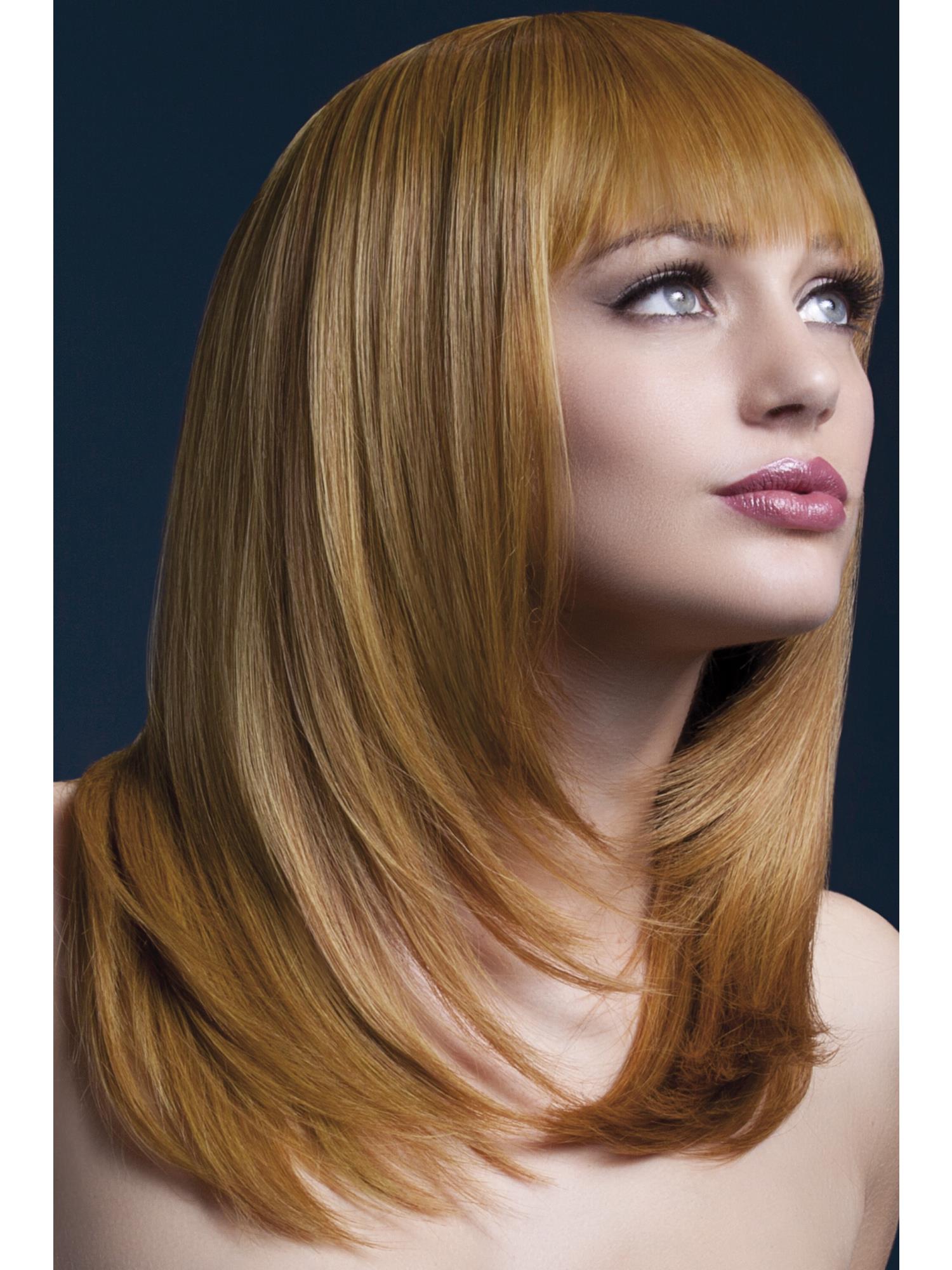 Smiffys Fever Tanja Wig, Auburn - 42524