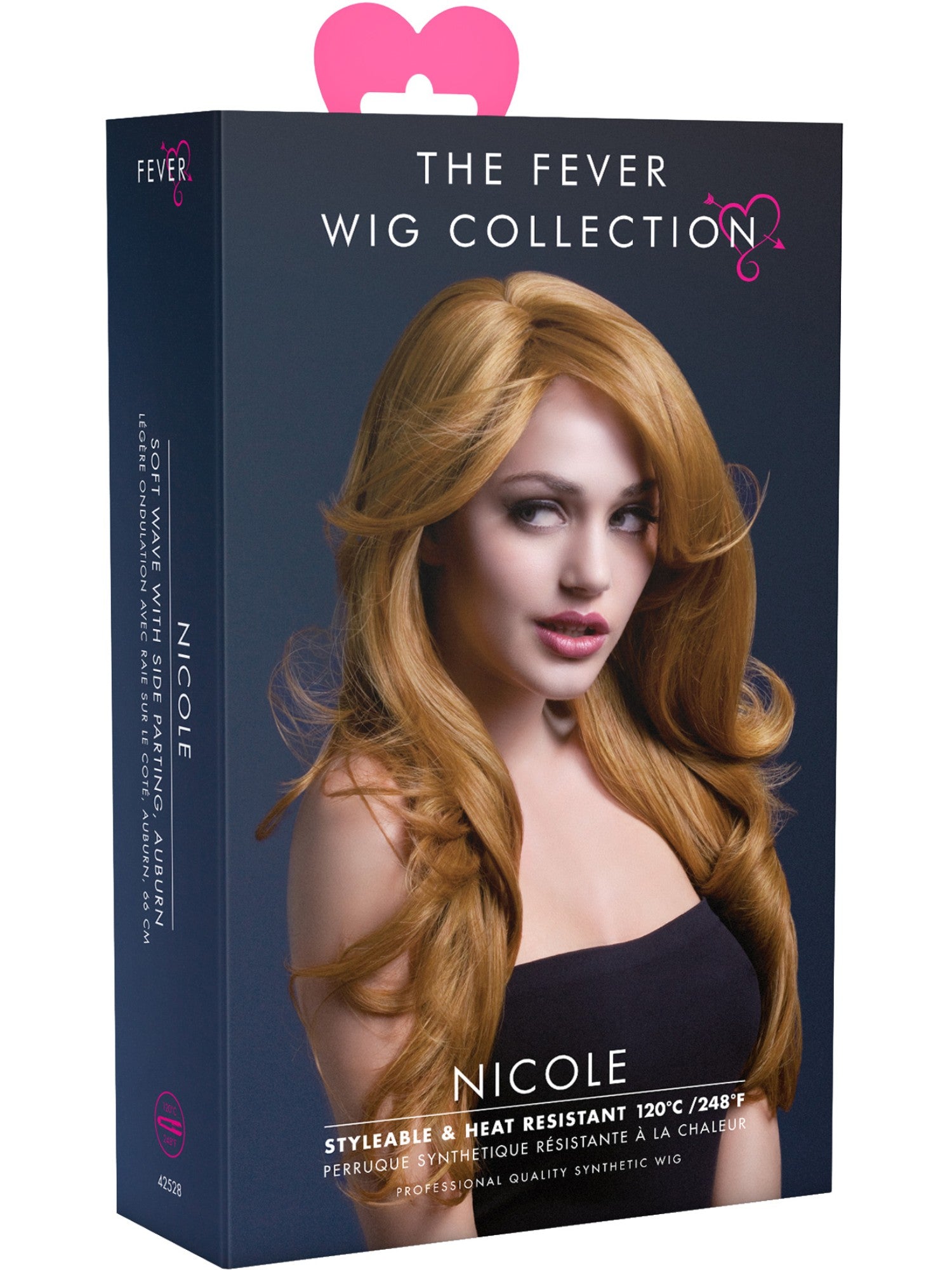 Smiffys Fever Nicole Wig, Black - 42525