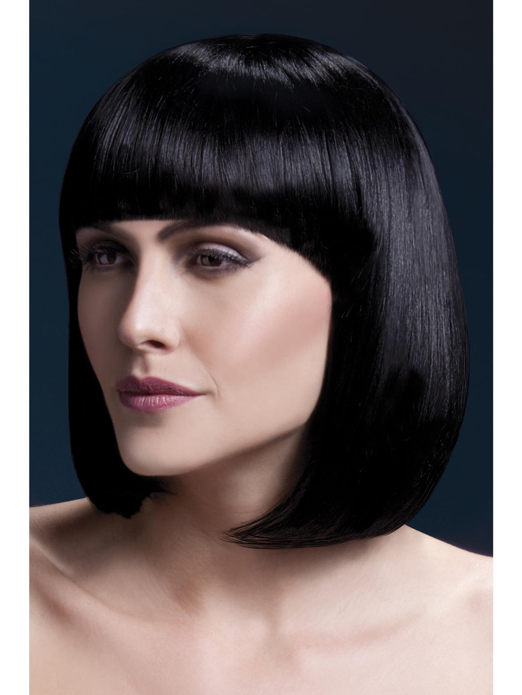 Smiffys Fever Elise Wig, Black - 42562