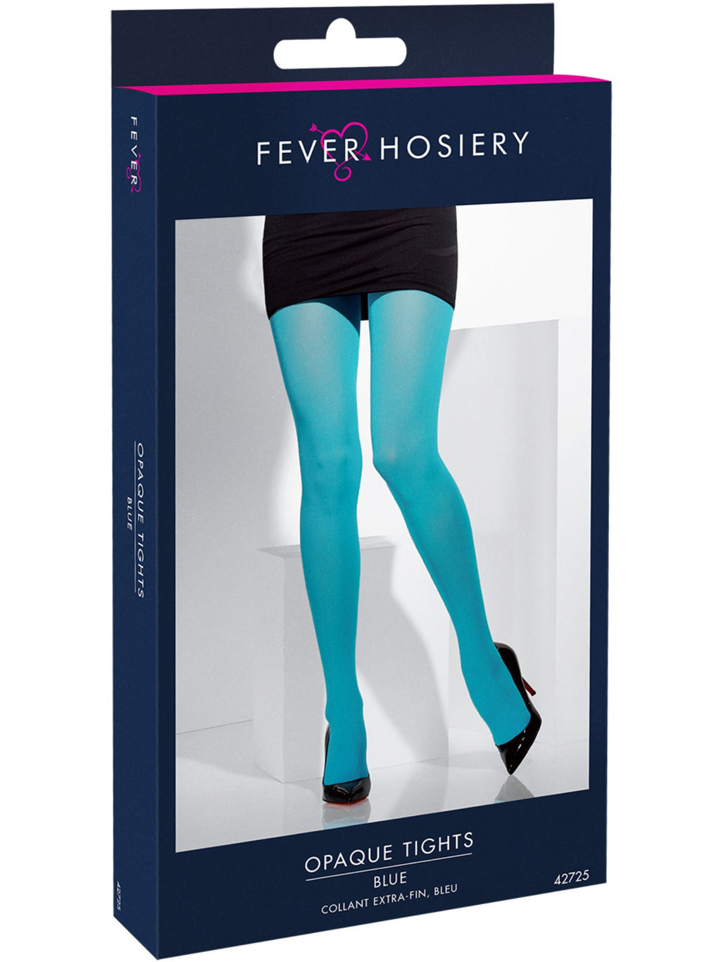Opaque Blue Tights