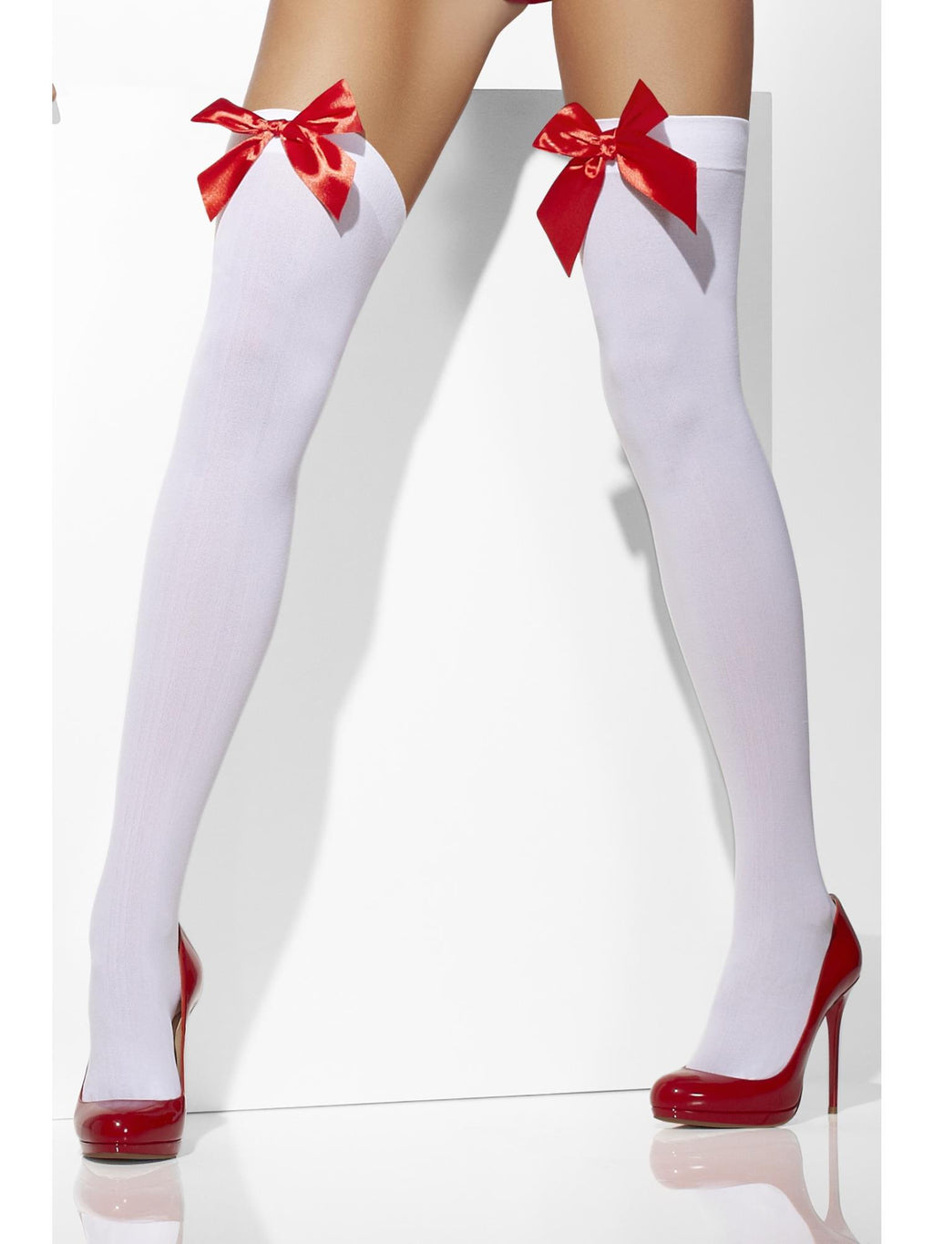 White Hold Ups, White and Red
