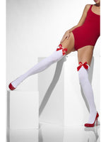 White Hold Ups, White and Red