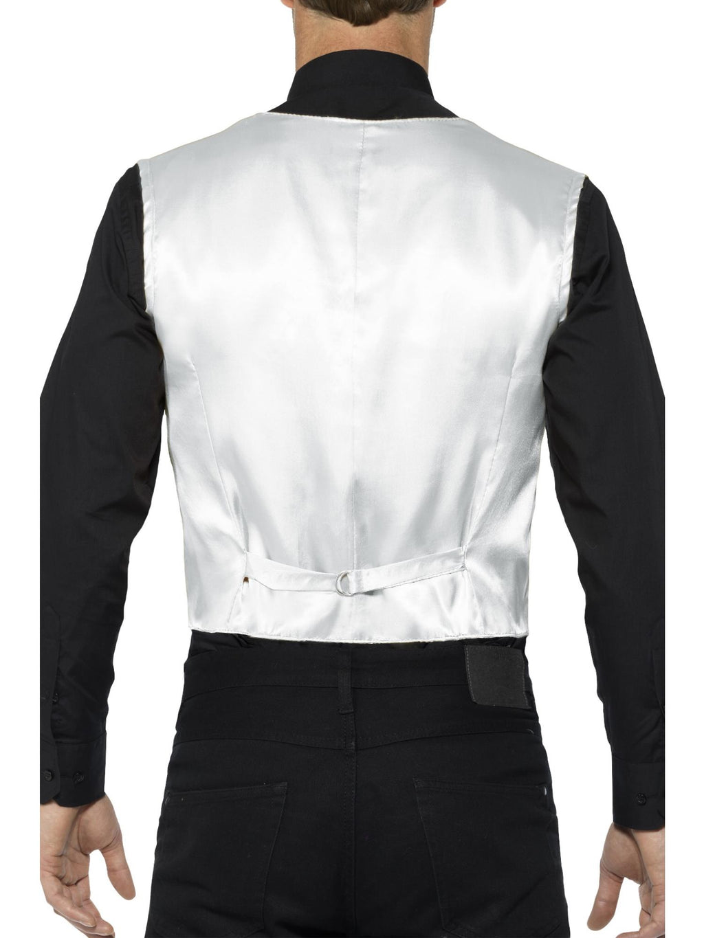 Sequin Waistcoat, Silver