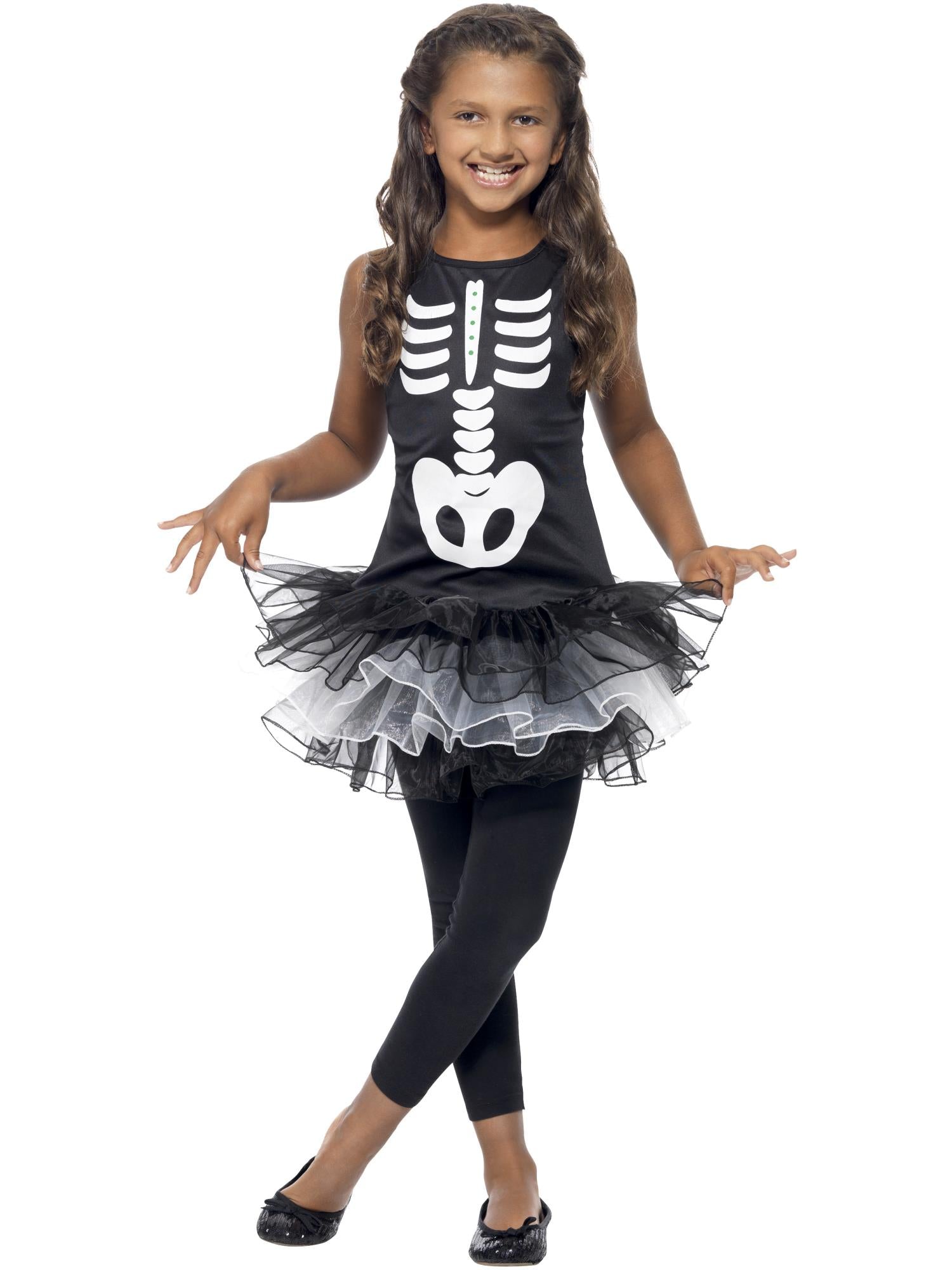Skeleton Tutu Costume, Child