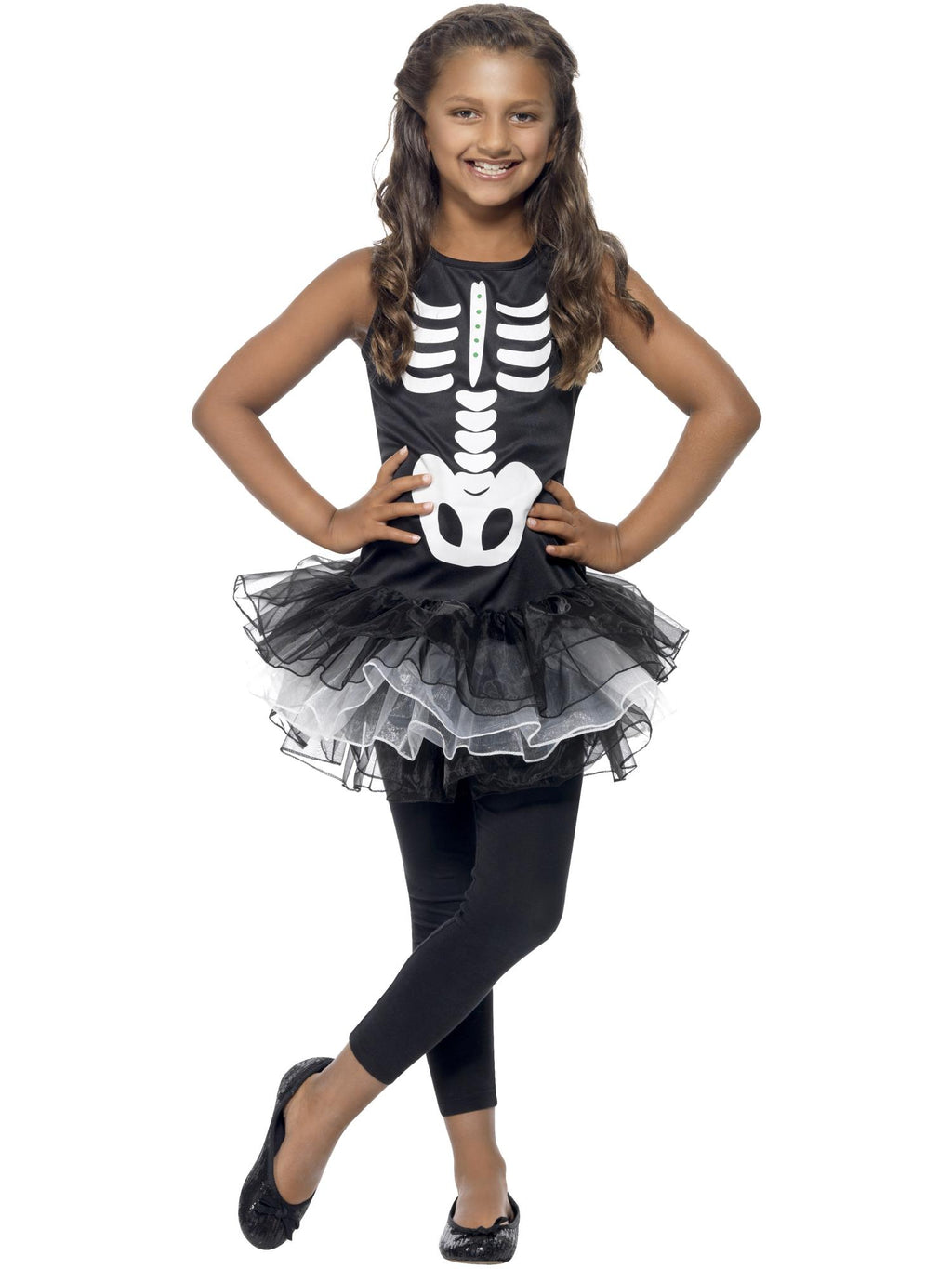Skeleton Tutu Costume, Child