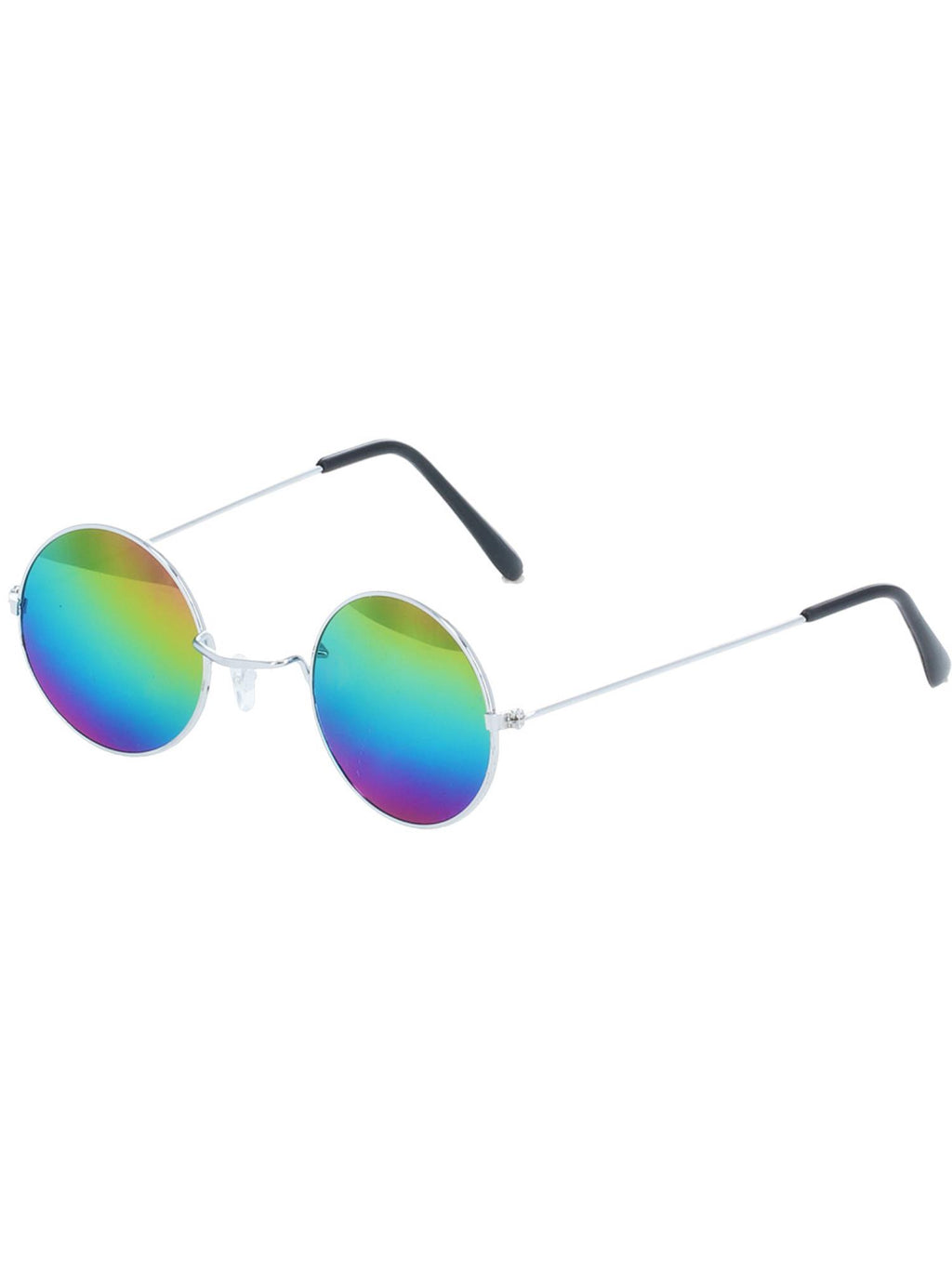 Smiffys Hippie Specs, Mirrored - 43064