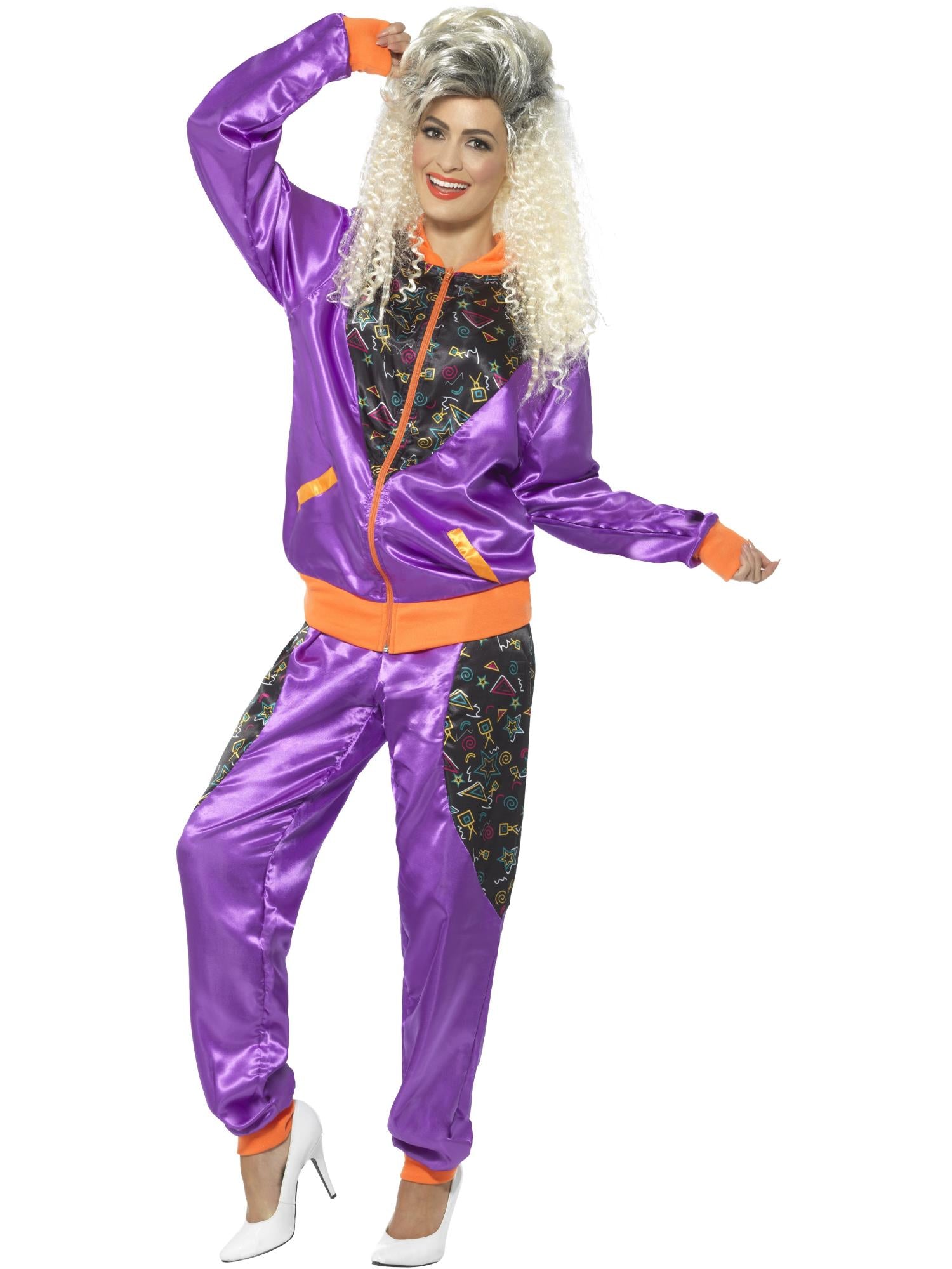 Retro Shell Suit Costume Ladies