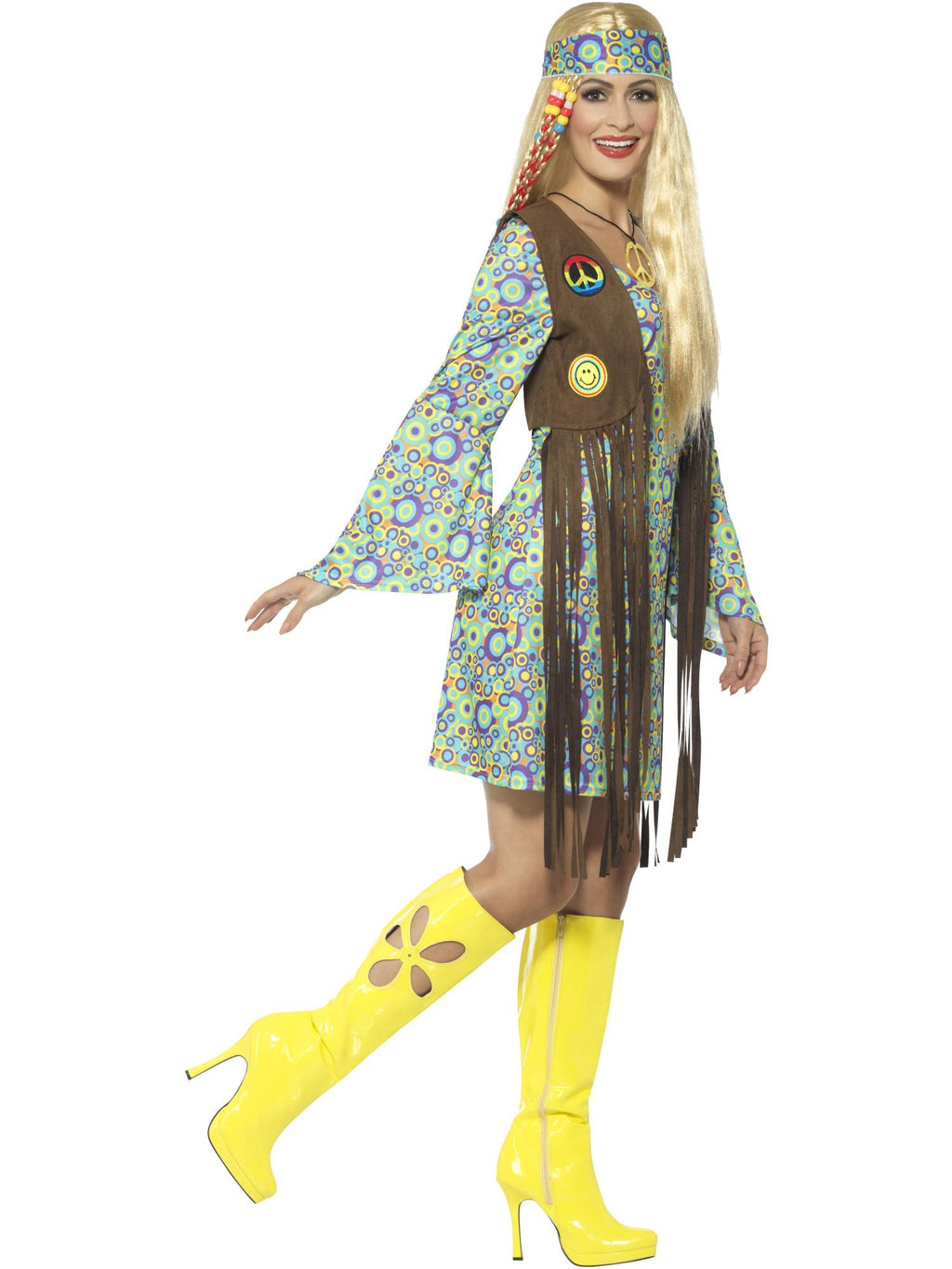 Smiffys 60s Hippie Chick Costume - 43127