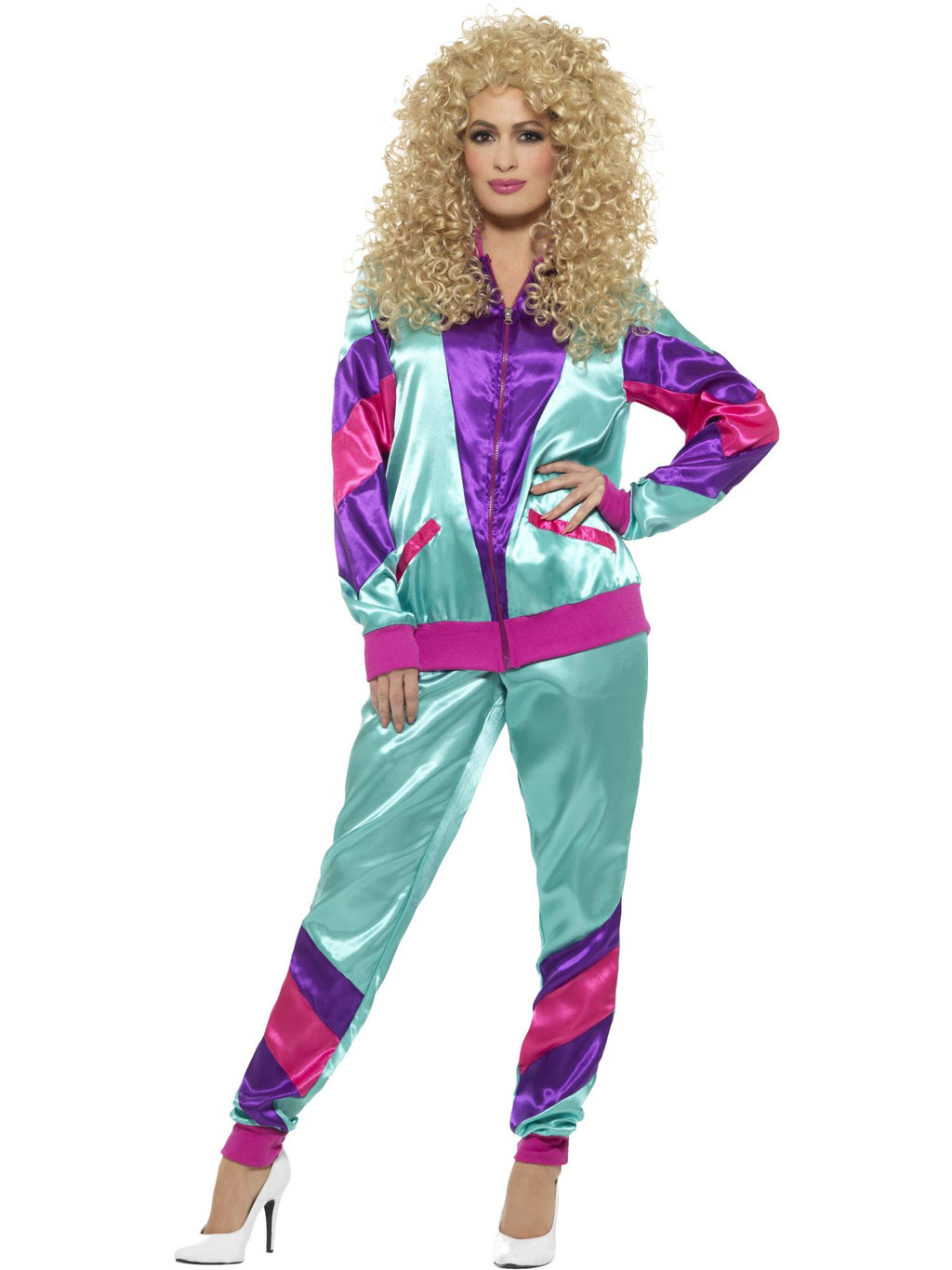 80s Height of Fashion Shell Suit Costume Female