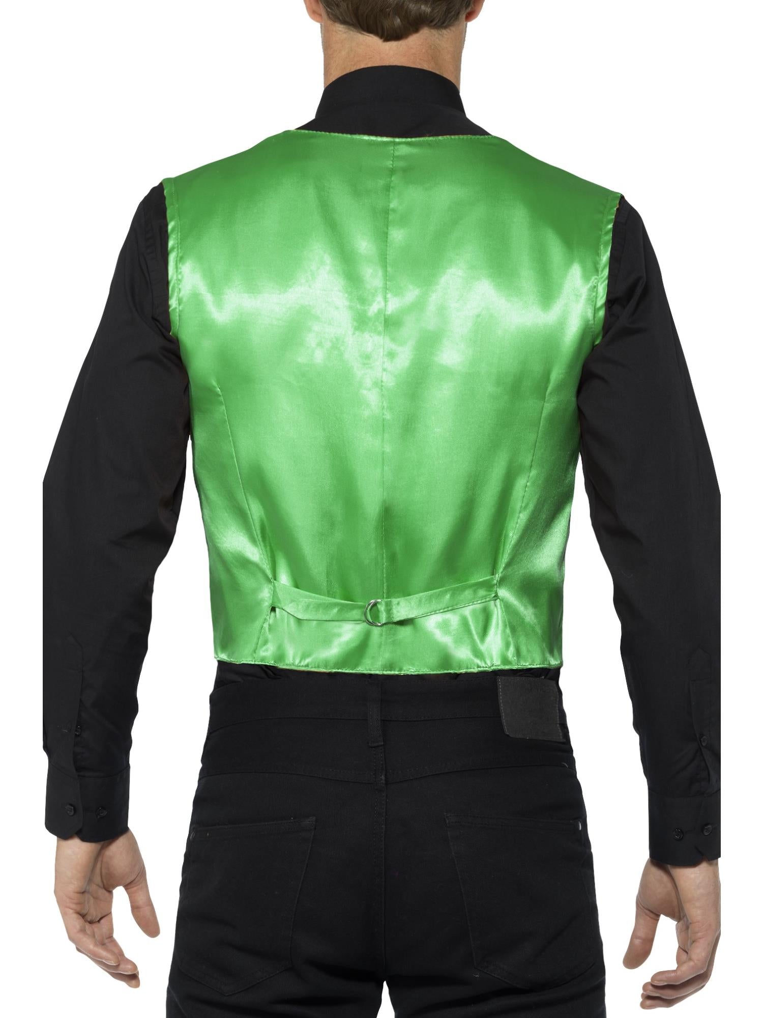 Sequin Waistcoat, Green