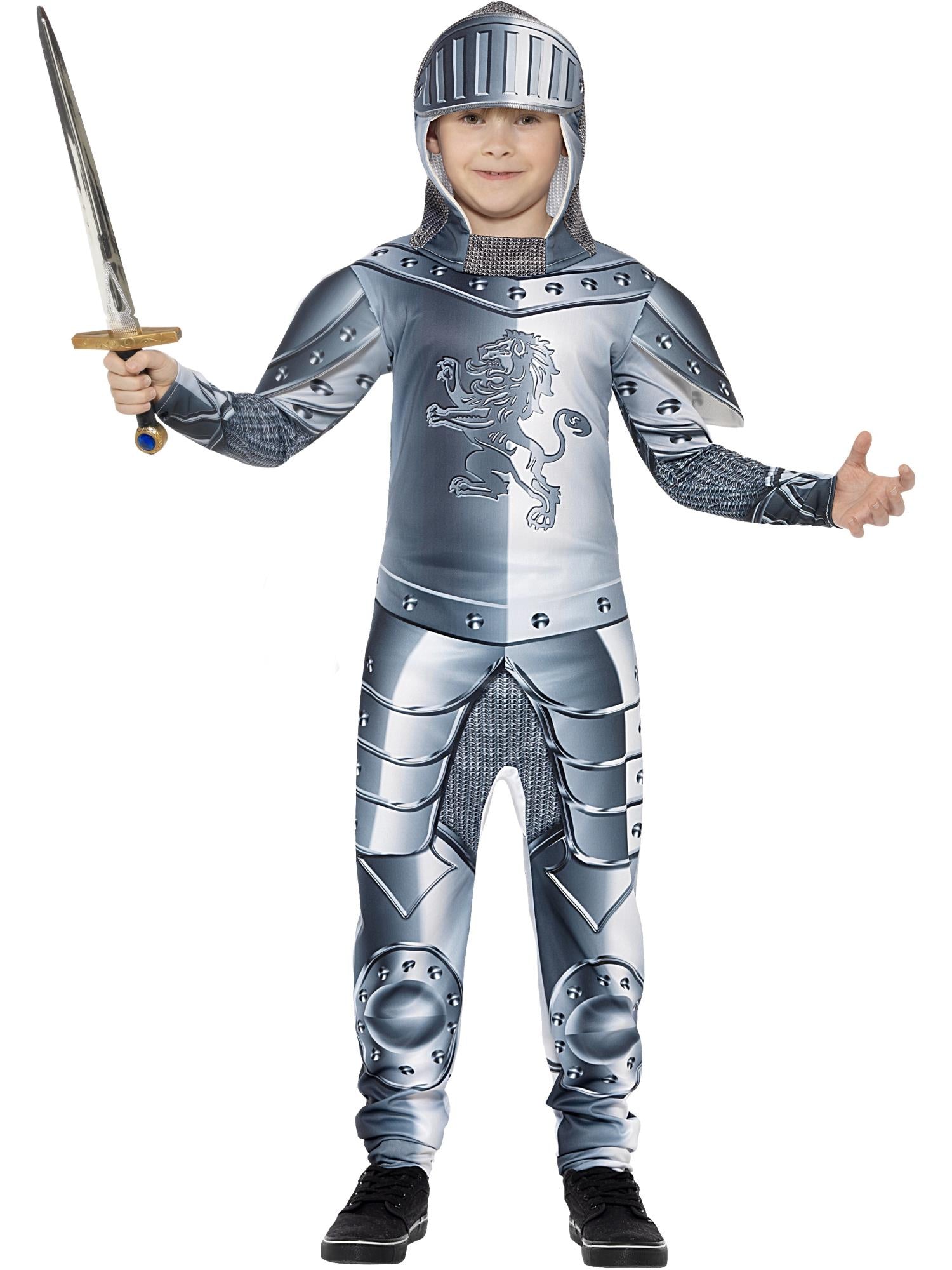 Armoured Knight Deluxe Costume, Child
