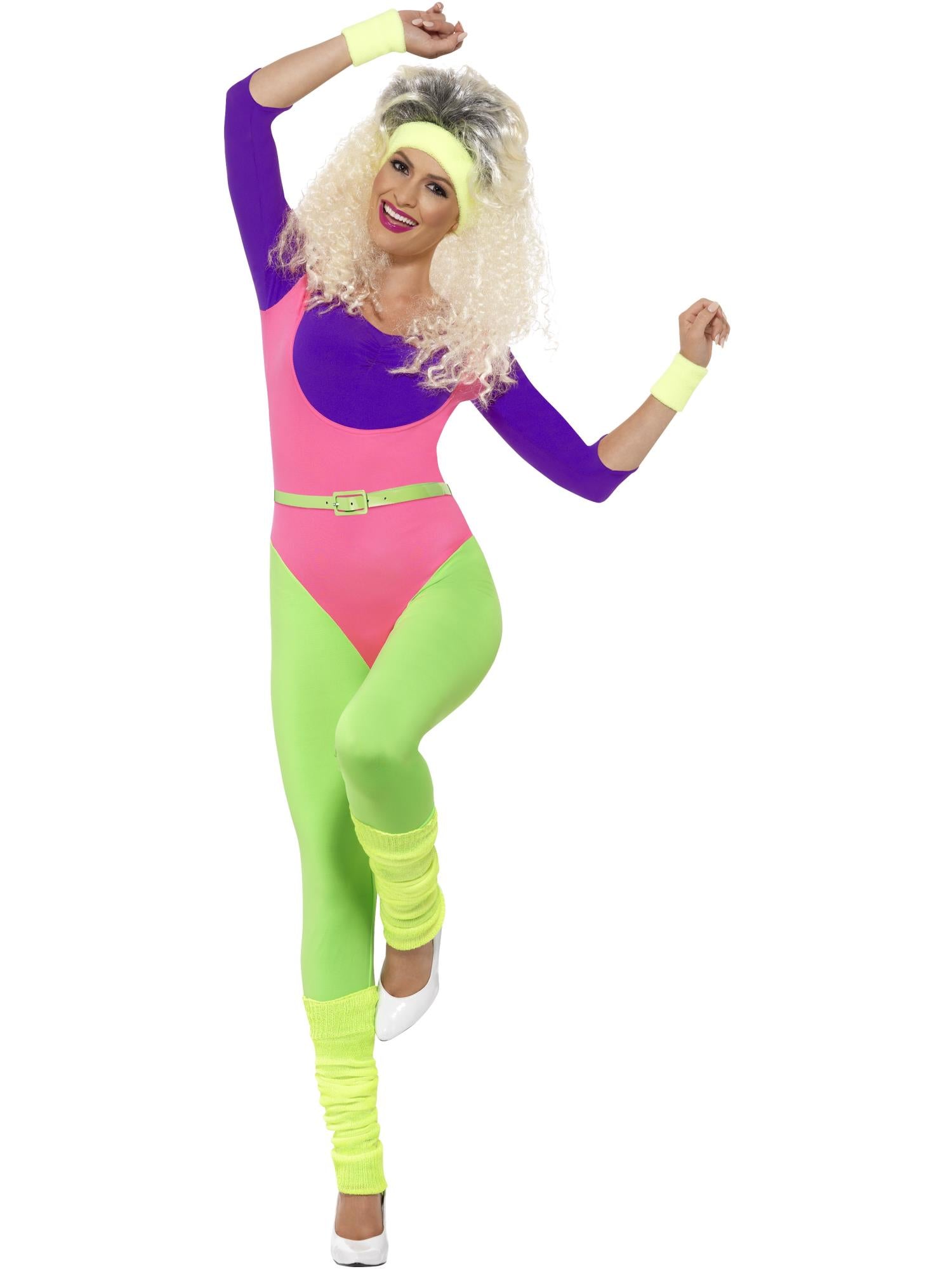 Smiffys 80s Work Out Costume - 43196
