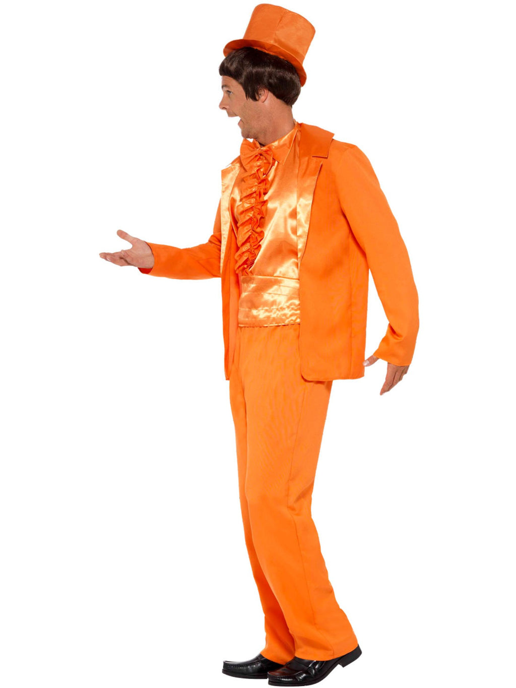 90s Stupid Tuxedo Costume Orange