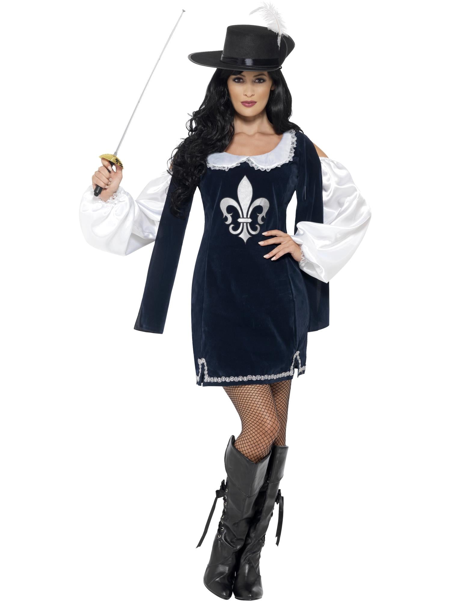 Smiffys Musketeer Female Costume - 43416
