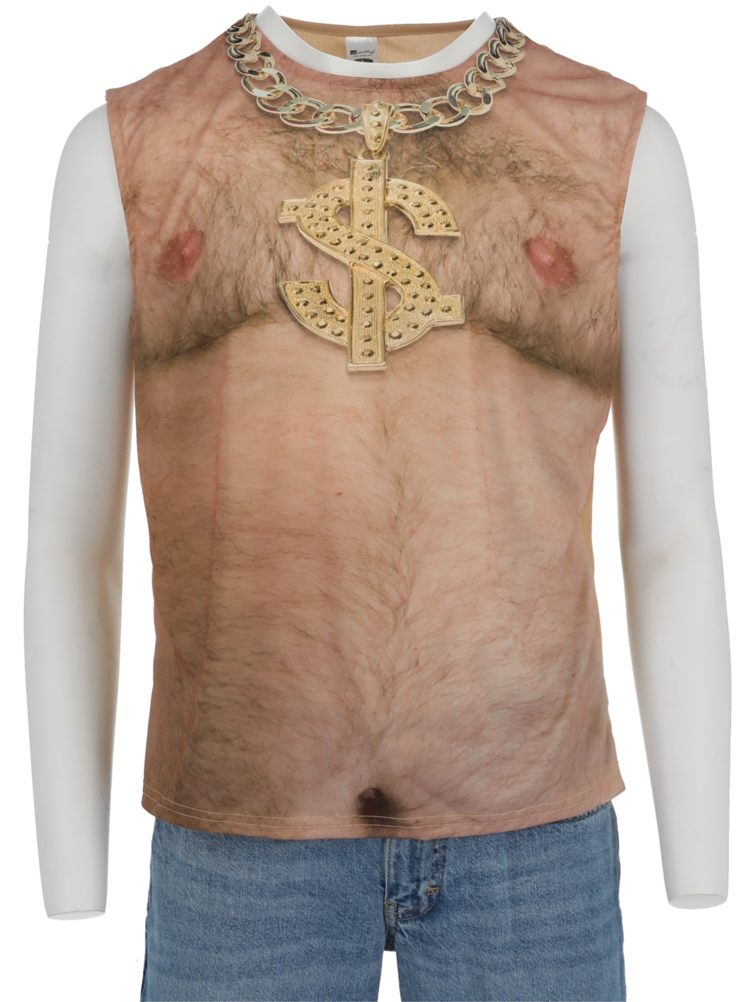 70s Hairy Chest, Photorealistic Shirt