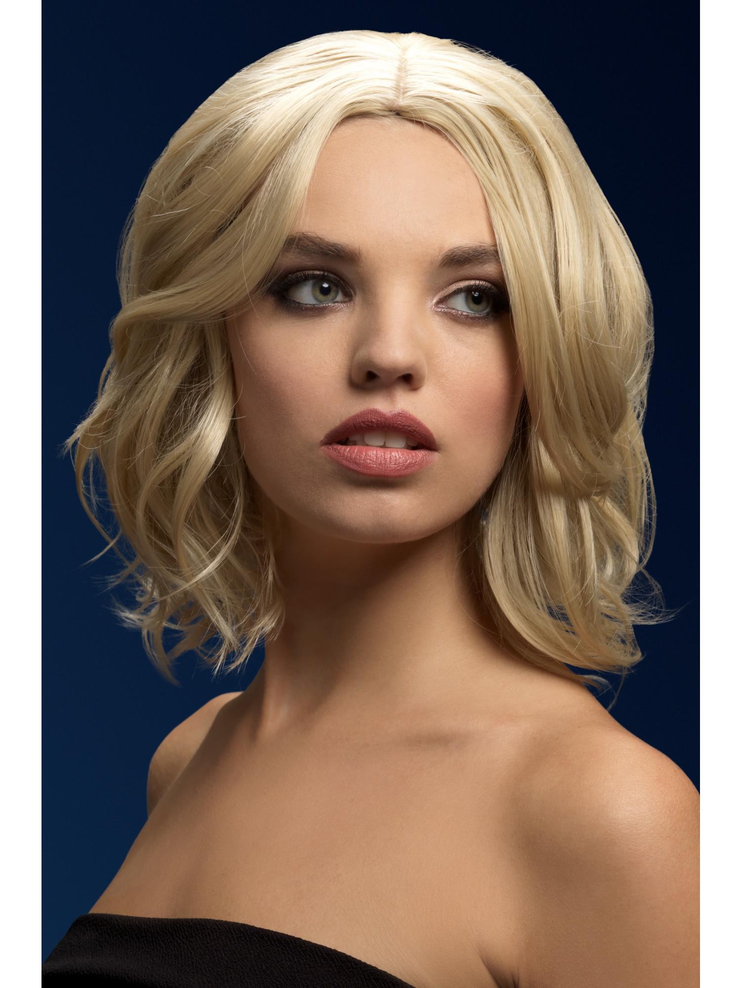 Smiffys Fever Olivia Wig, Dark Blonde - 43538