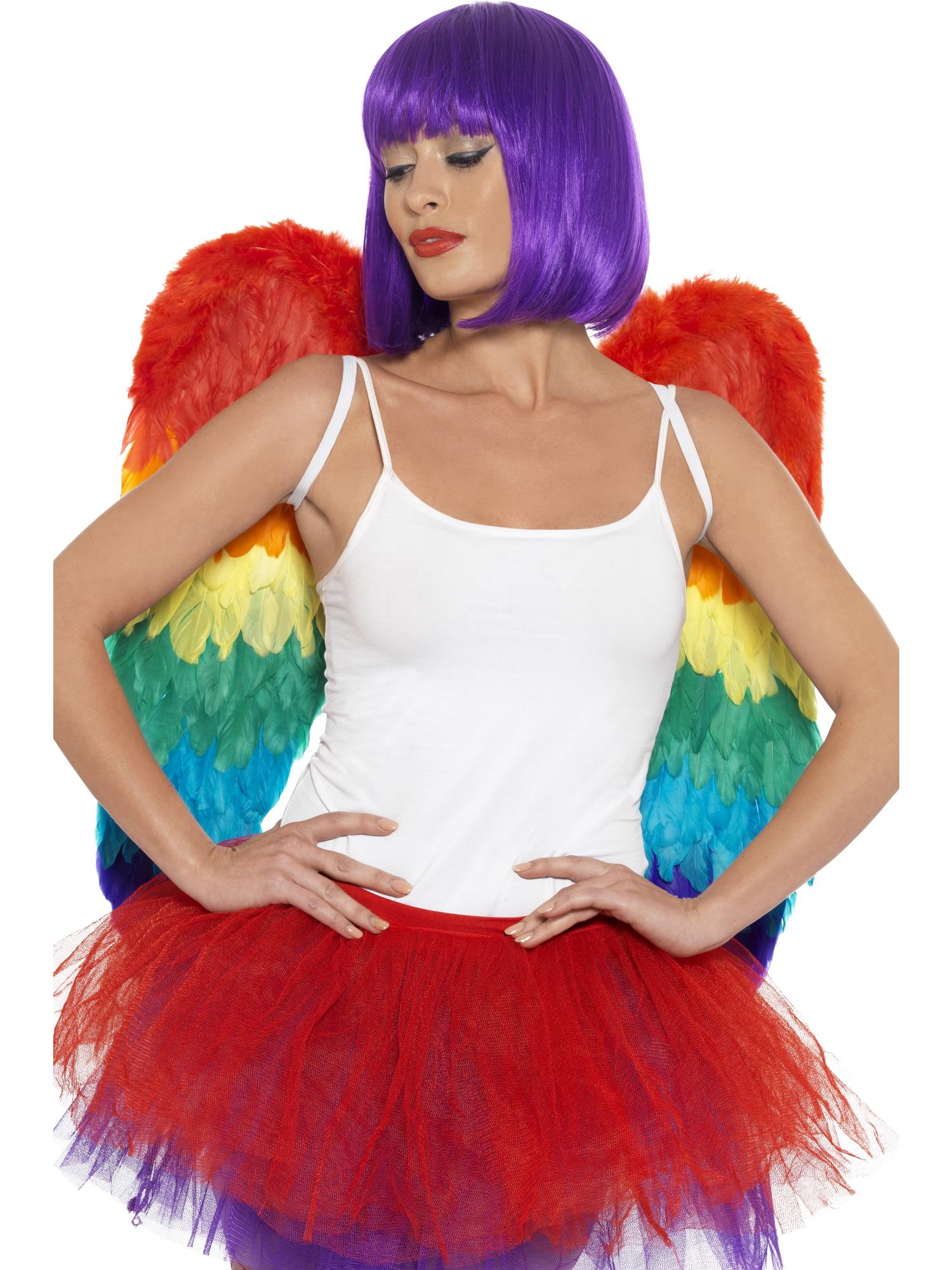 Feather Wings Rainbow 60cm x 60cm